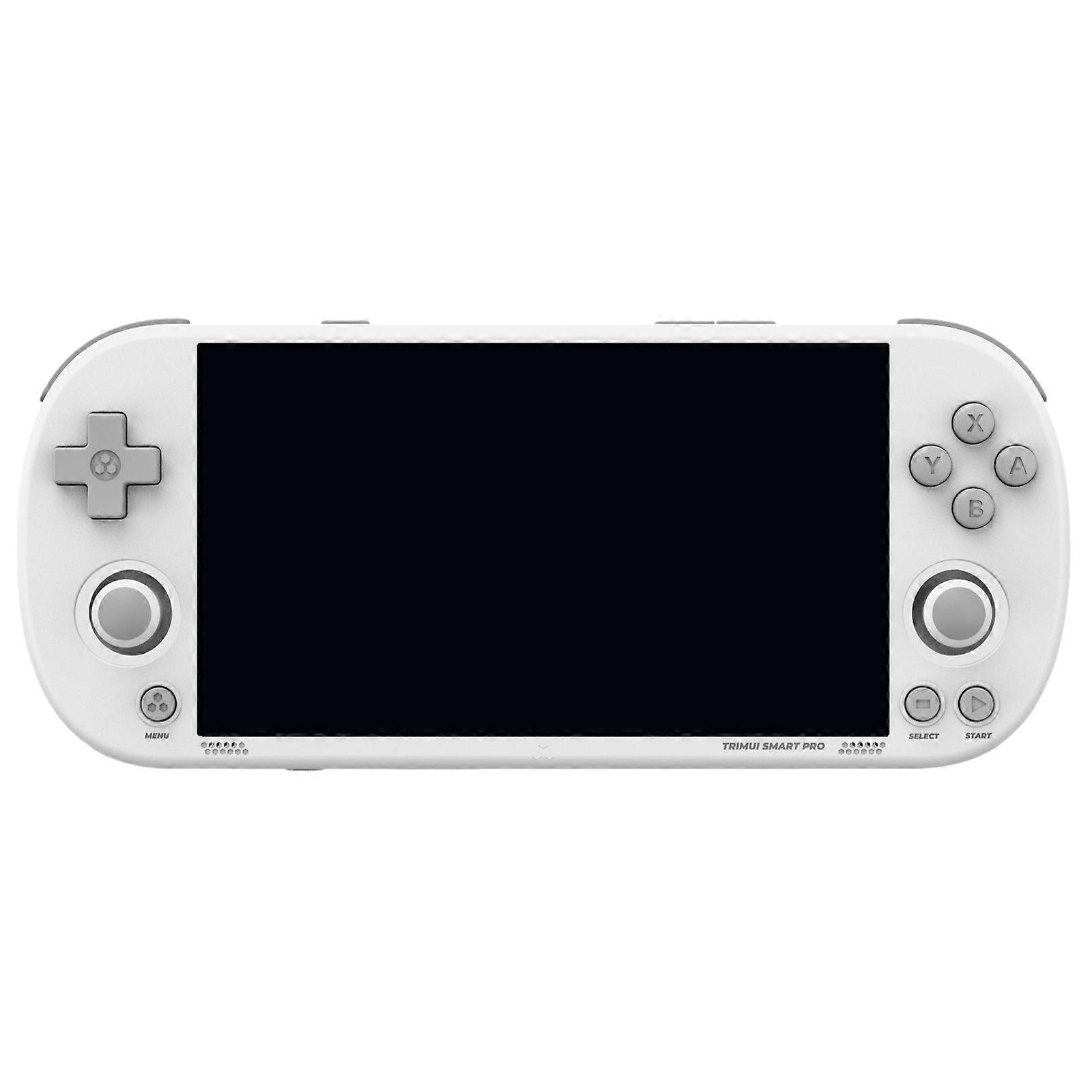 Console 4.96in Screen Video Game Player for Smart PRO Handheld Game Console 64G/128G/256G Open Source Game Machine White