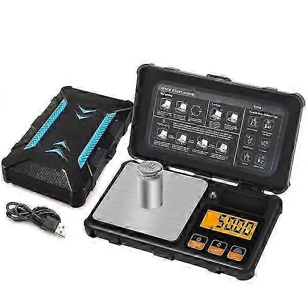 Rechargeable digital pocket scale 200 g/0.01 g