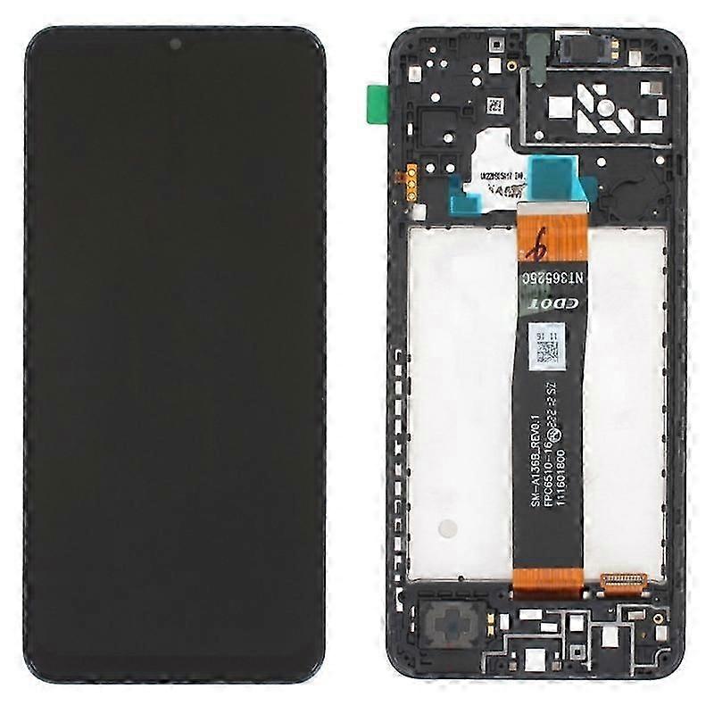 For Samsung Galaxy A13 5g A136b Oem Grade S Lcd Screen And Digitizer Assembly + Frame Repair Part (w