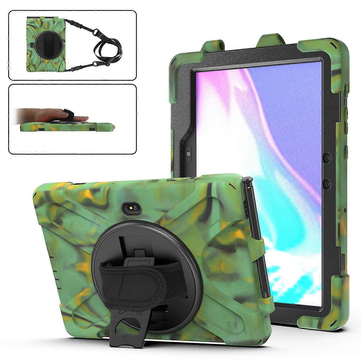 For Samsung Galaxy Tab Active4 Pro T630 T636/Active Pro T540 T545 T547 PC Silicone Tablet Case Kicks