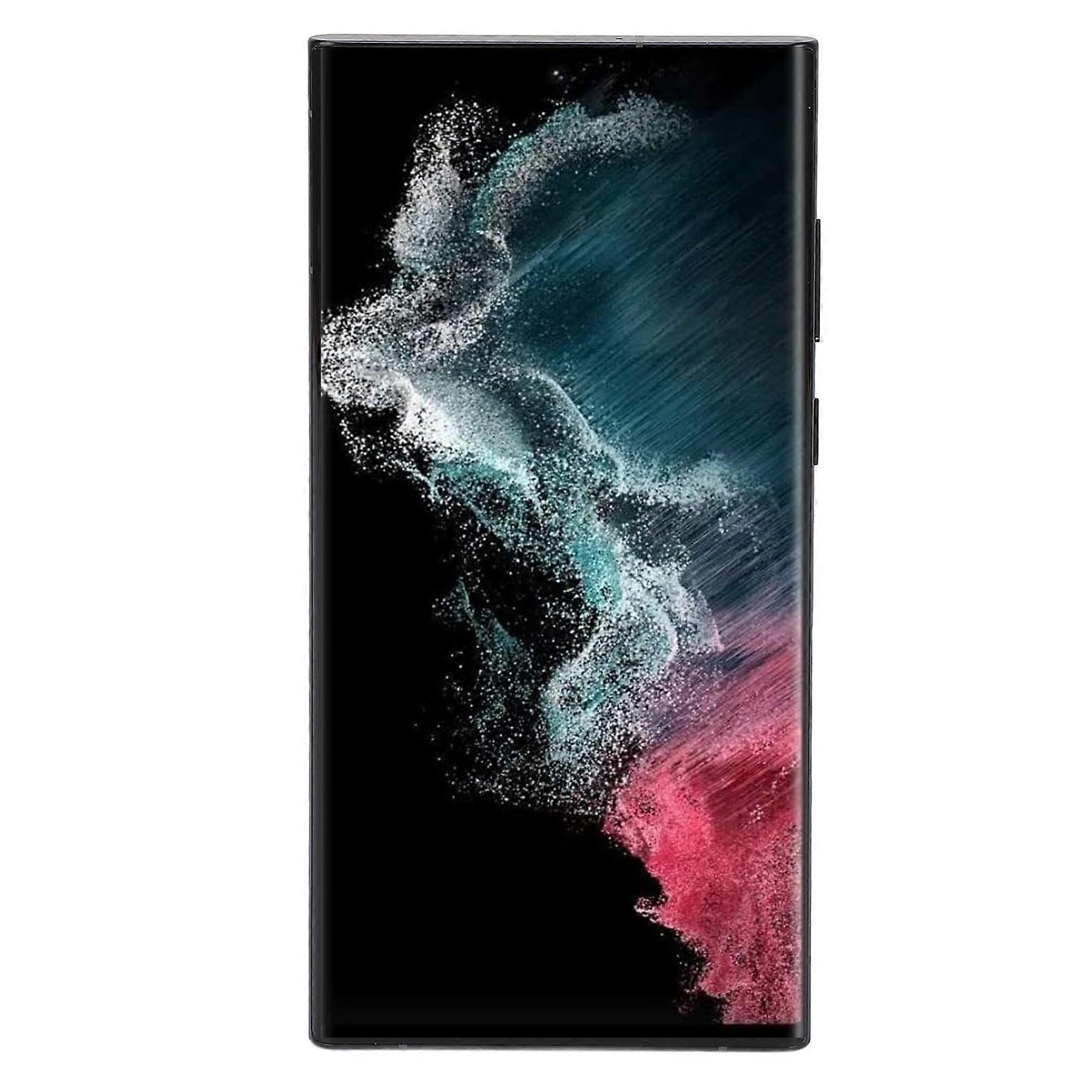 Phone LCD Screen Replacement Organic Light Emitting Diode Touch Digitizer Display Screen Assembly for Galaxy S22 Ultra Matte Black 