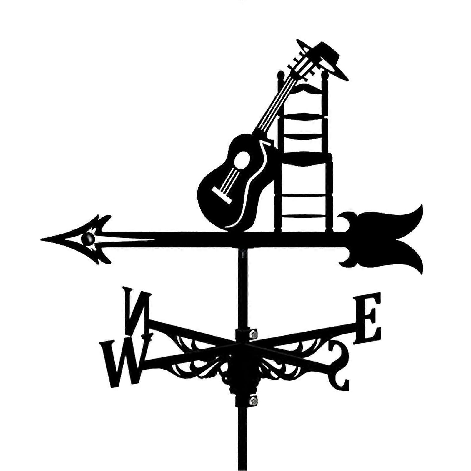 Wind direction indicator for the weather vane for the roof of the Giard