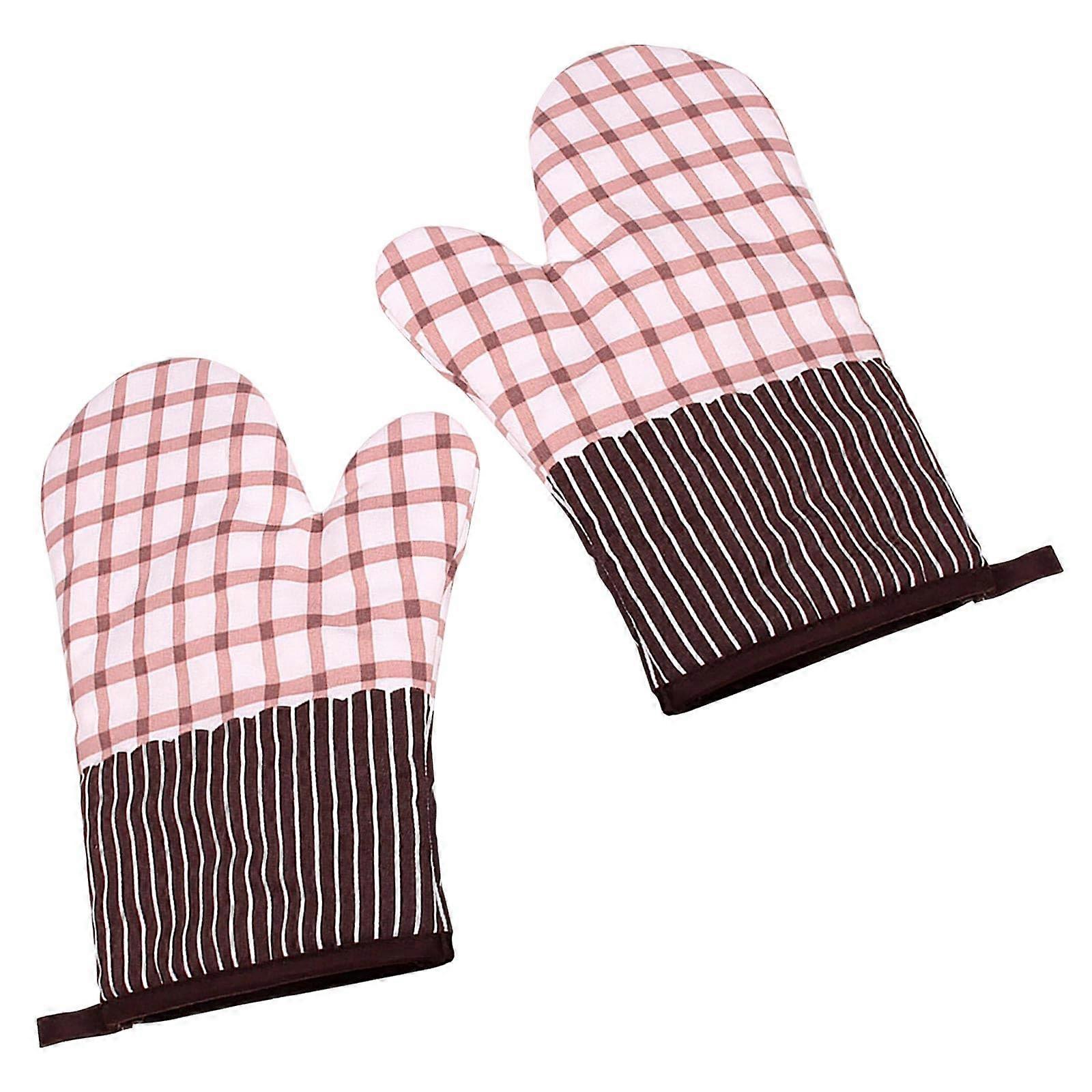 oven gloves for baking, ulated, cotton cloth, one size fits all Ref: 4292
