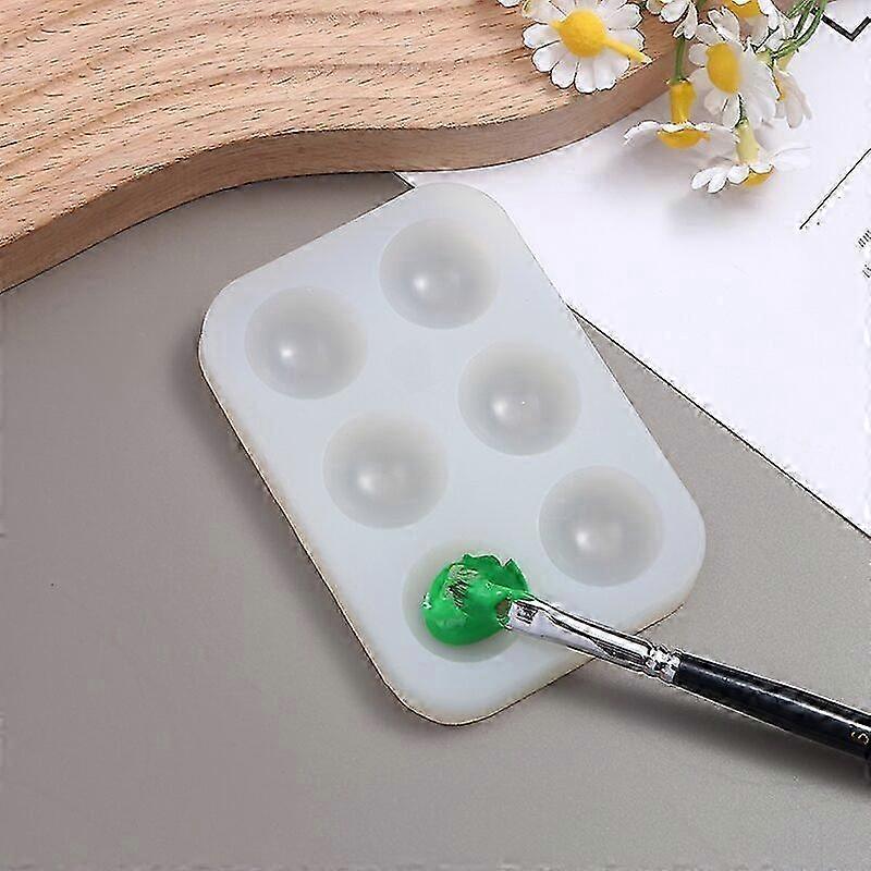 Watercolor Palette Painting Tray Small Painting Palette Tray Silicone Paint Tray Color Mixing Tray