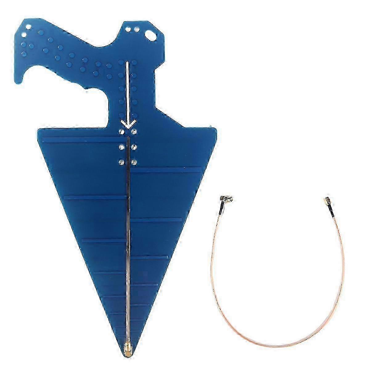 Log Periodic Directional Antenna for 0.6-10GHz Range, Ideal for Direction Finding with 6-9dBi Gains, EMC Antenna Module Suitable for Various