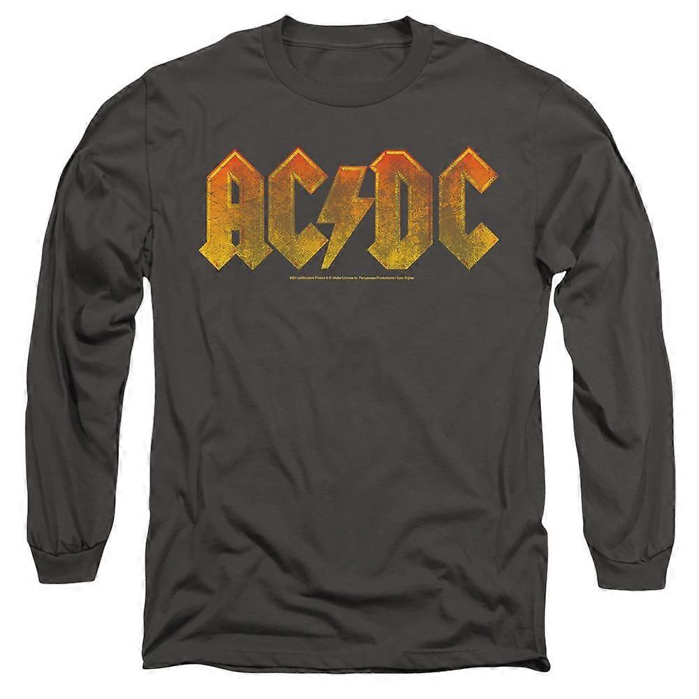 AC/DC Unisex aikuisten gradienttilogo T-paita