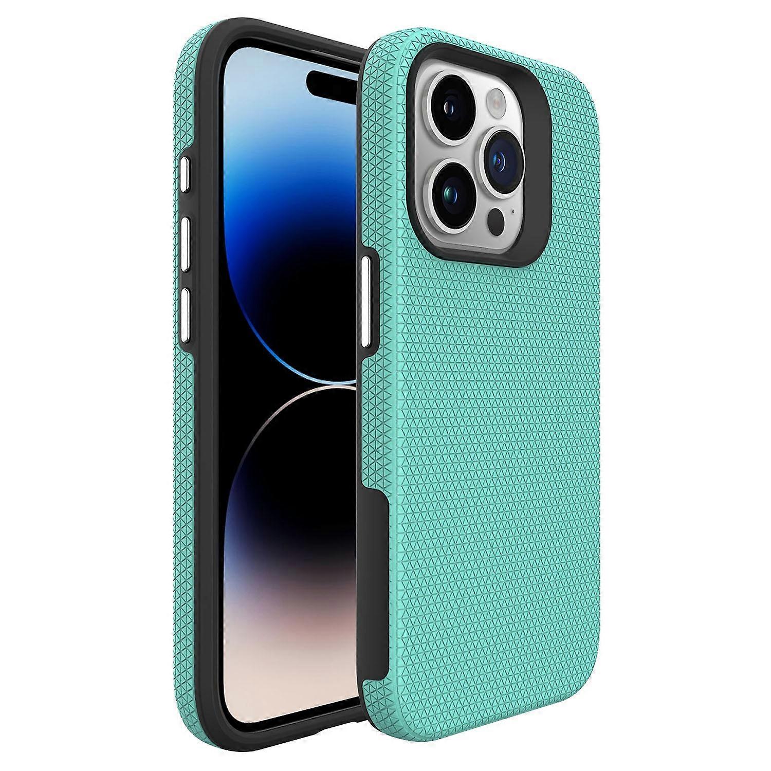 For iPhone 16 Pro Max Case TPU+PC Phone Cover Corners Shockproof