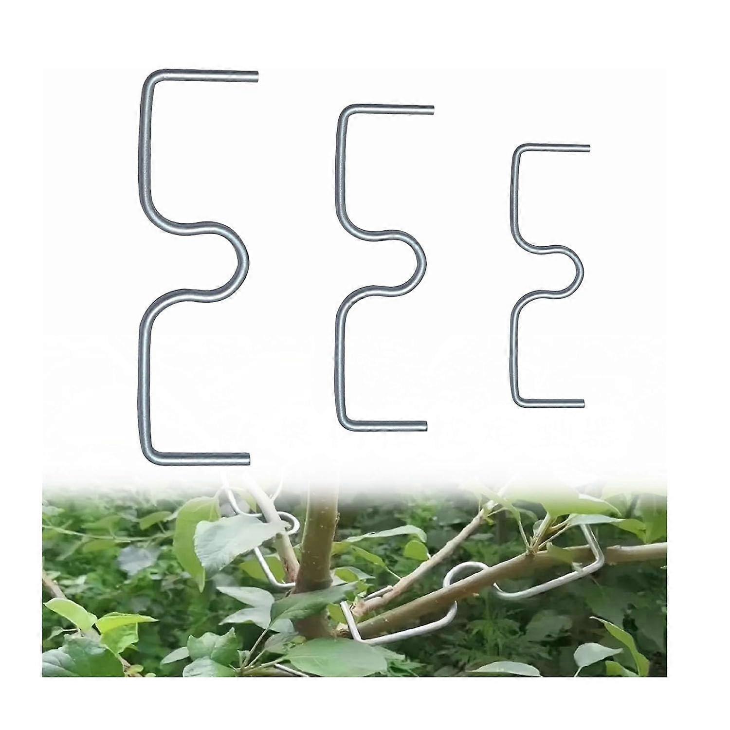 30 pieces Mshaped branch spreader, reusable, for shaping fruit trees, 13/10/8 cm