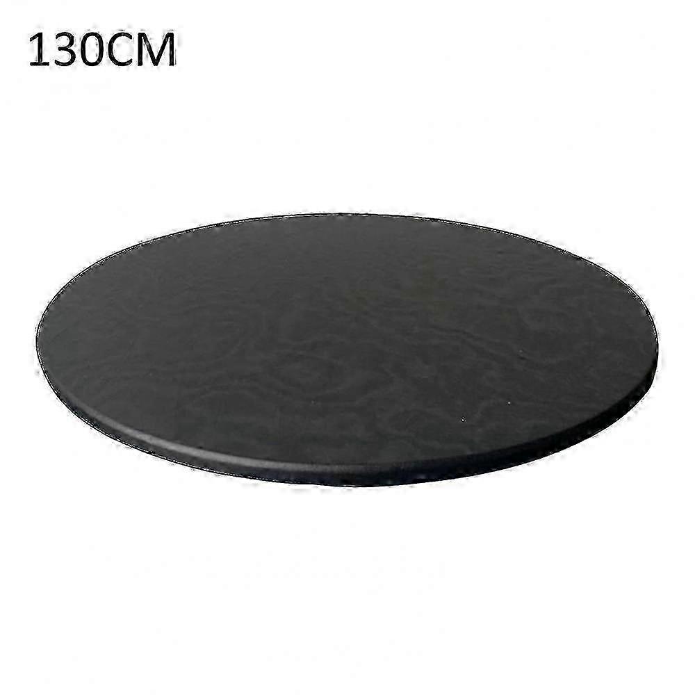 2025 Round Tablecloth Wipeable Kitchen Elastic Edge Waterproof Protector Solid Pa RNZ
