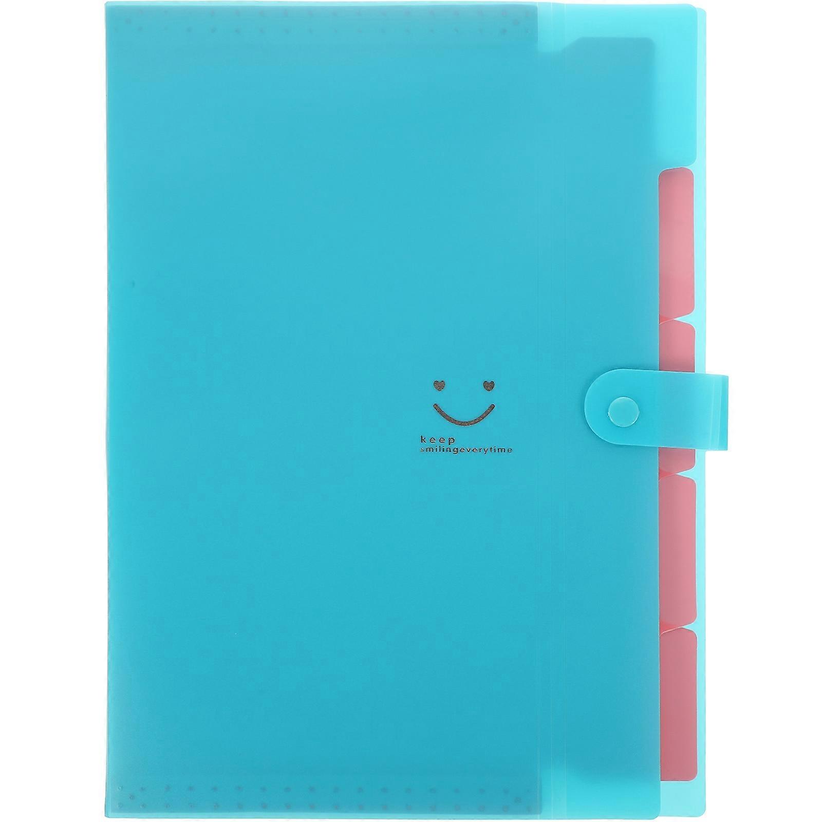 Hard Folder For Documents A4 File Folder Organizer Anti-Wear Easy Classification 1Set