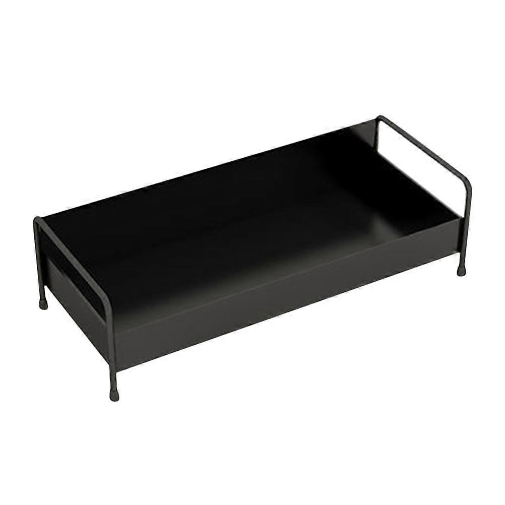 Bathroom Storage Rack Vanity Shelf Countertop Accessories Rectangular Golden 1Set