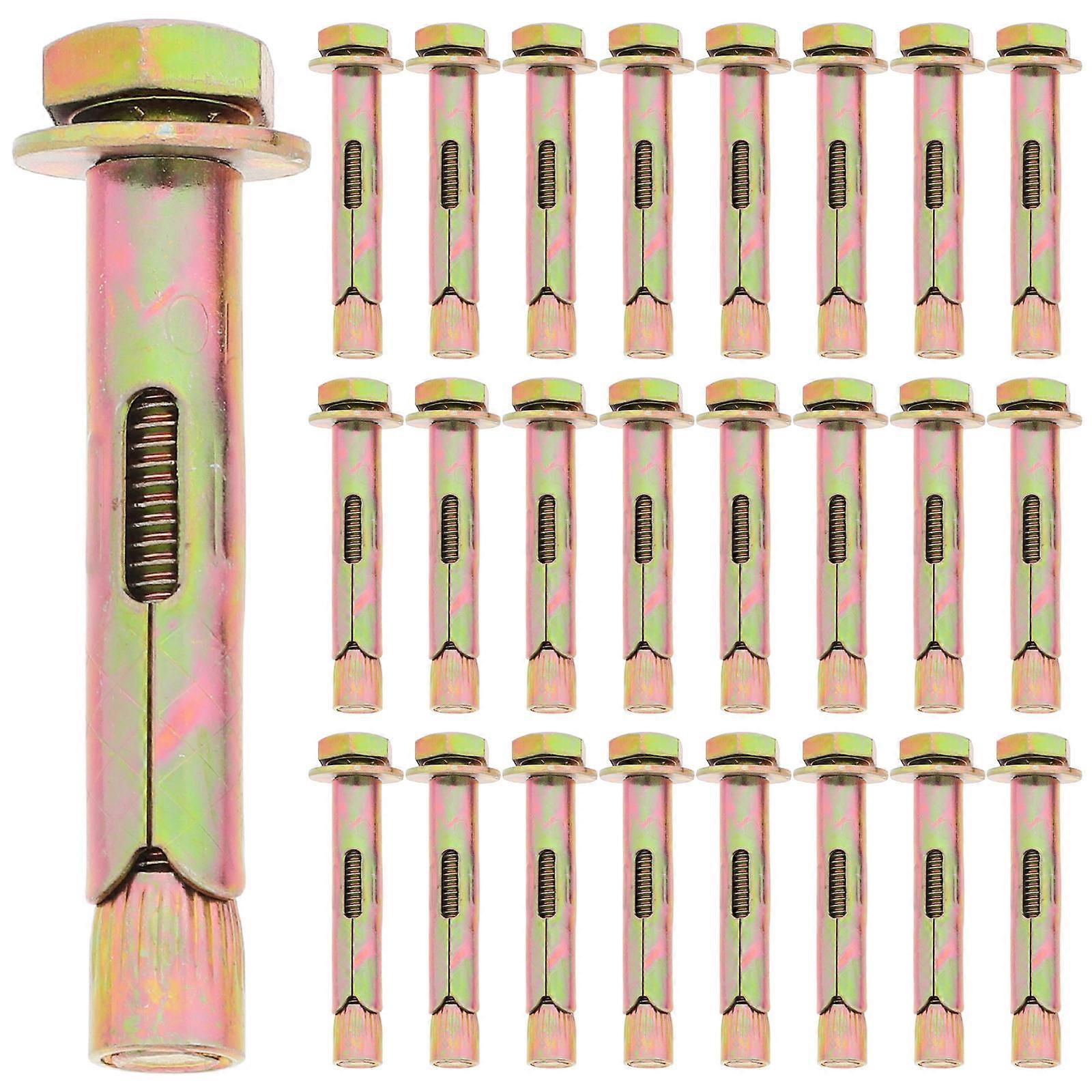 Expansion Bolts High Load Capacity For Security Doors and Windows Concrete Walls M8x60mm Carbon Steel 50Pcs