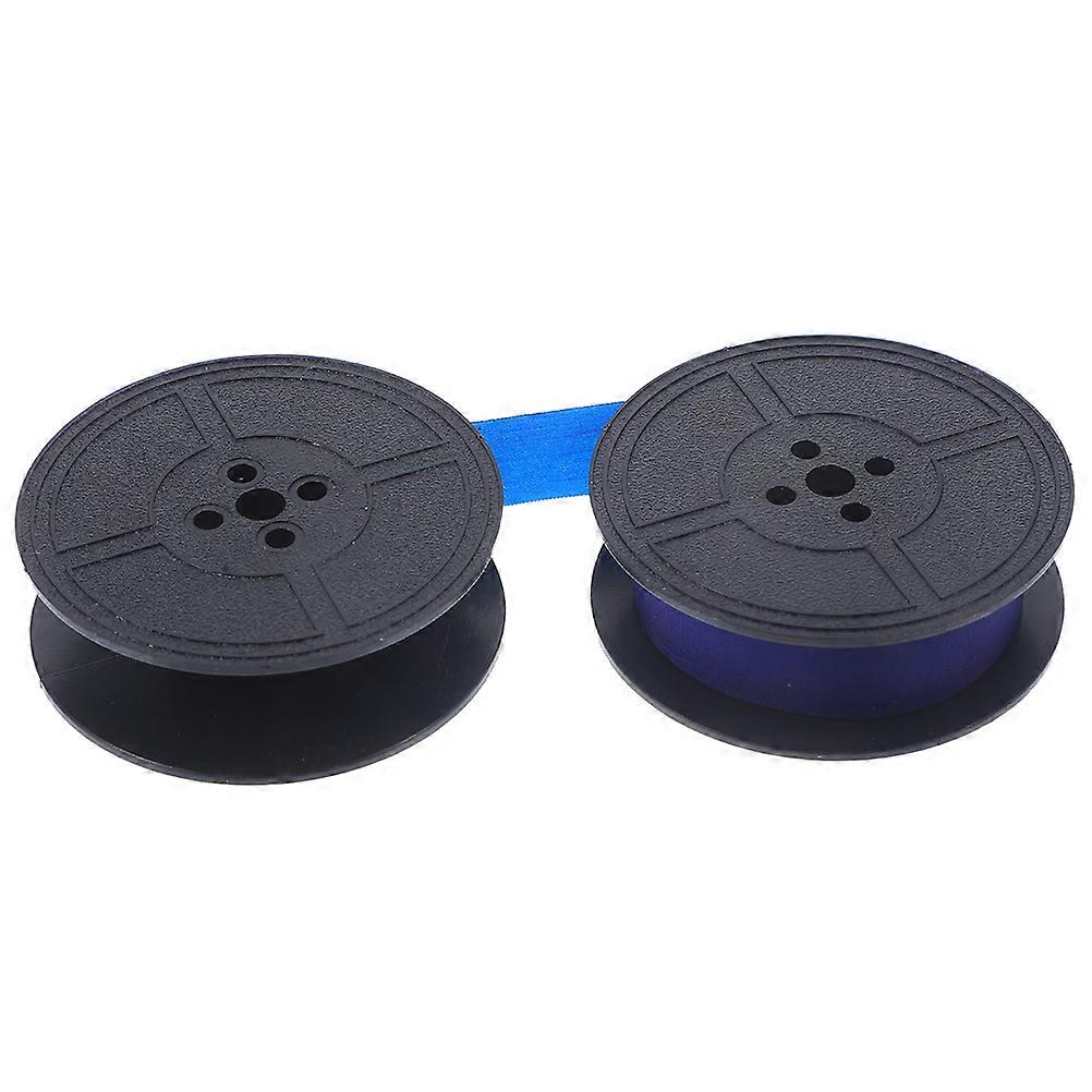 Nylon Ink Ribbon Typewriter Ribbon Adults 3.42X1.97X0.79in Clear Printing 1Pair