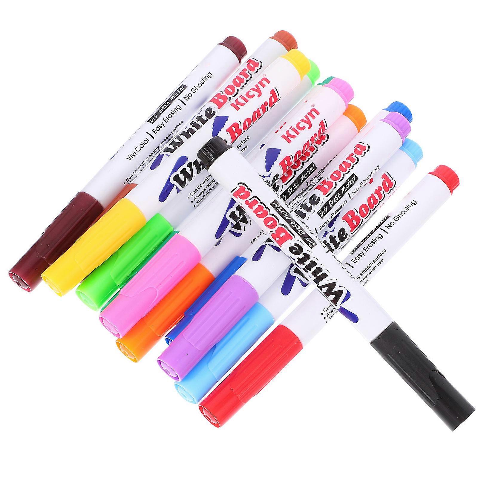 Stimulate Imagination Dry Erase Markers For Students Fine Tip 12Pcs
