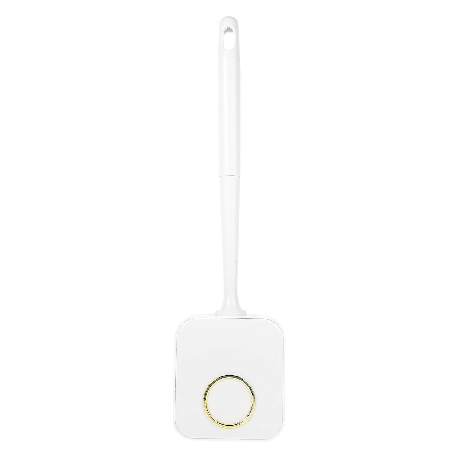Wall Mounted Toilet Brush Set with Durable Silicone Bowl Cleaner – Ergonomic Long Handle for Efficient Bathroom Cleaning – Ideal for Home, Office,