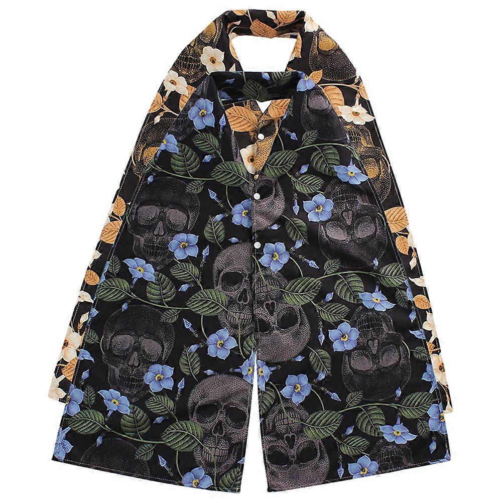 Protect Clothing Adult Bib Dining Scarf Assorted Color 173.00X38.00X0.20CM Reusable 2Pcs