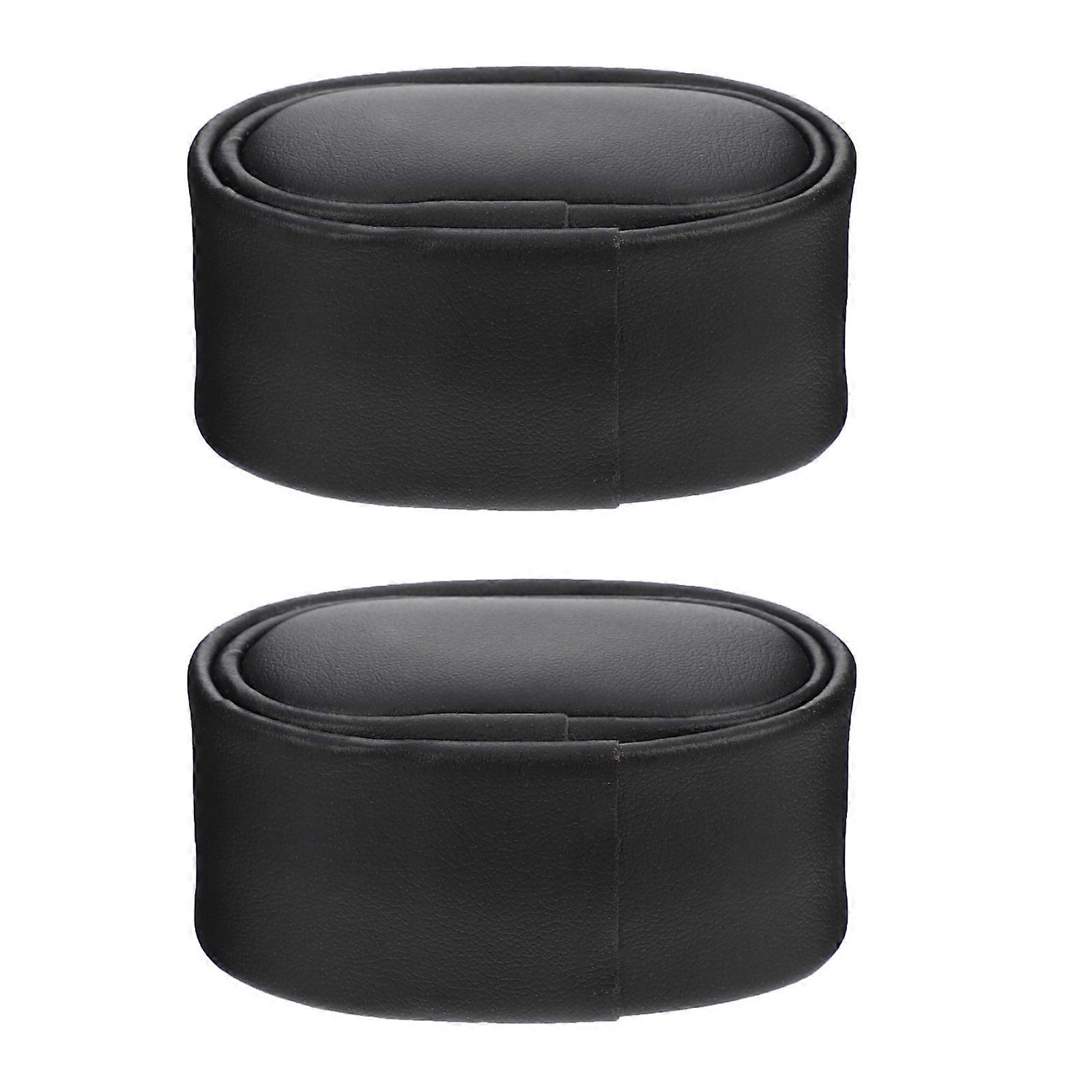 2pcs Practical Watch Winder Pillow for Mechanical Watches with Comfortable PU and Sponge Design