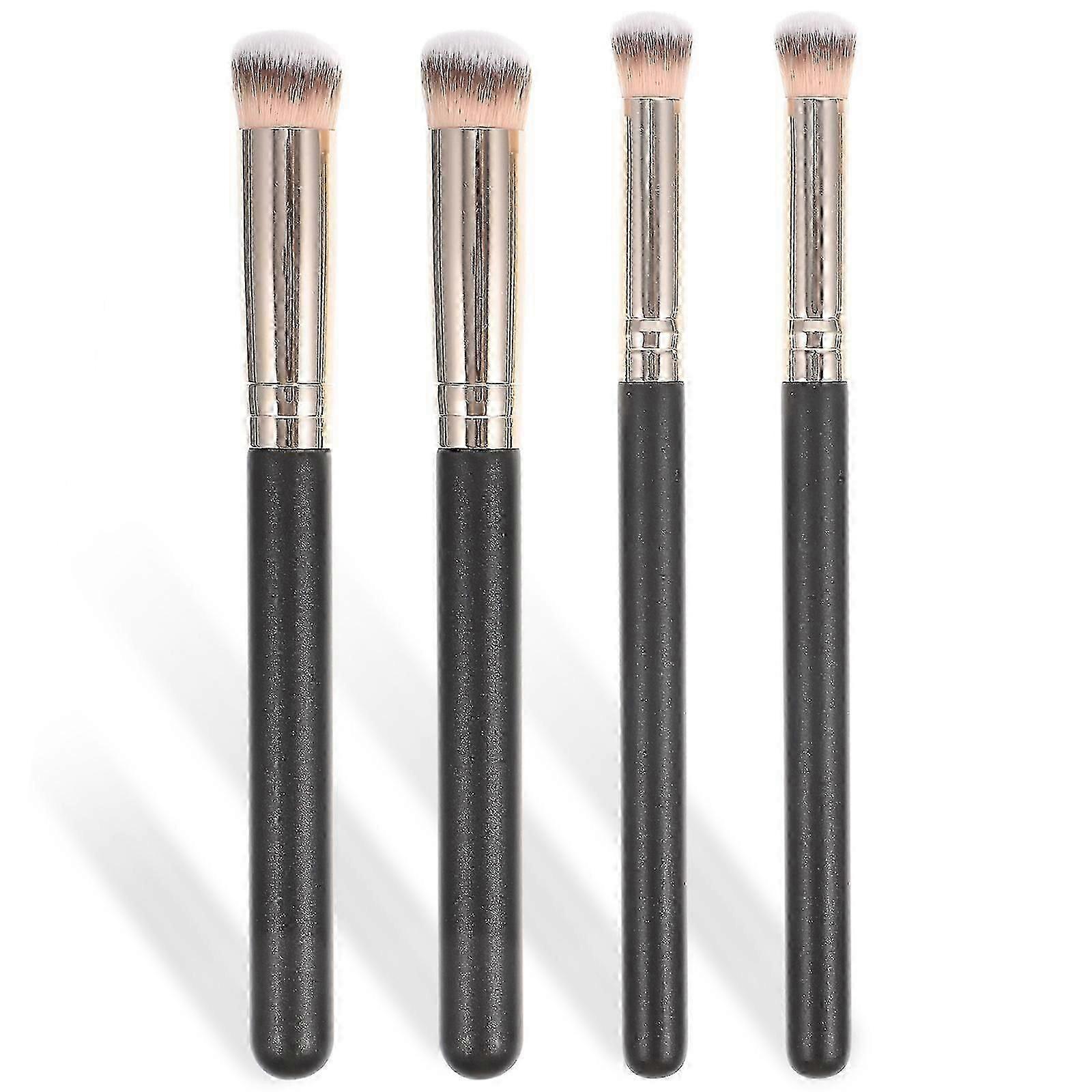 4個フラットコンシーラーブラシノーズブラシ角度付きコンシーラーブラシ屋外コンシーラーブラシコンシーラーブラシ女性