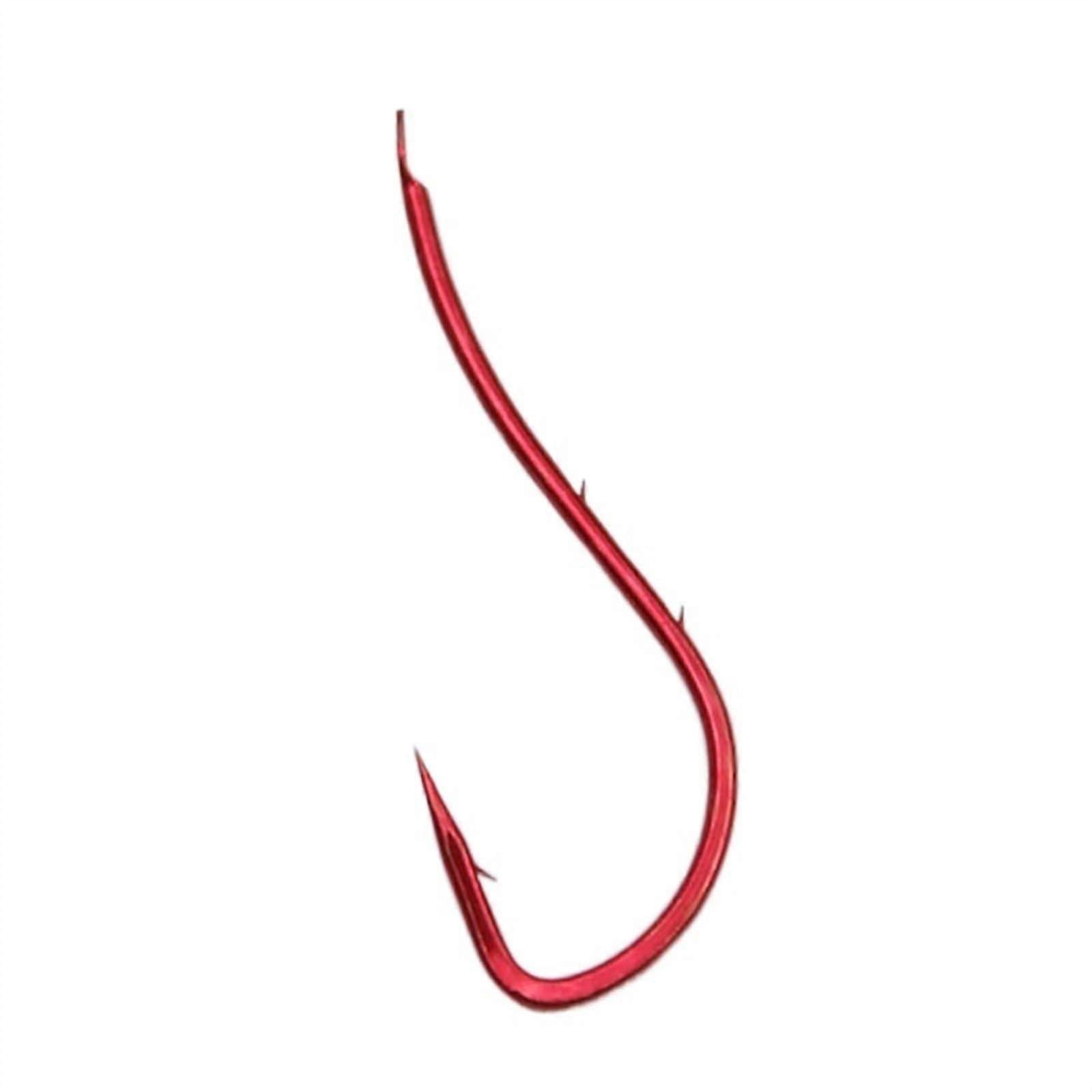 Fishing Hooks 20pcs/lot Double Shank Barbed Bait Holder (color : 15) Ref: 5426