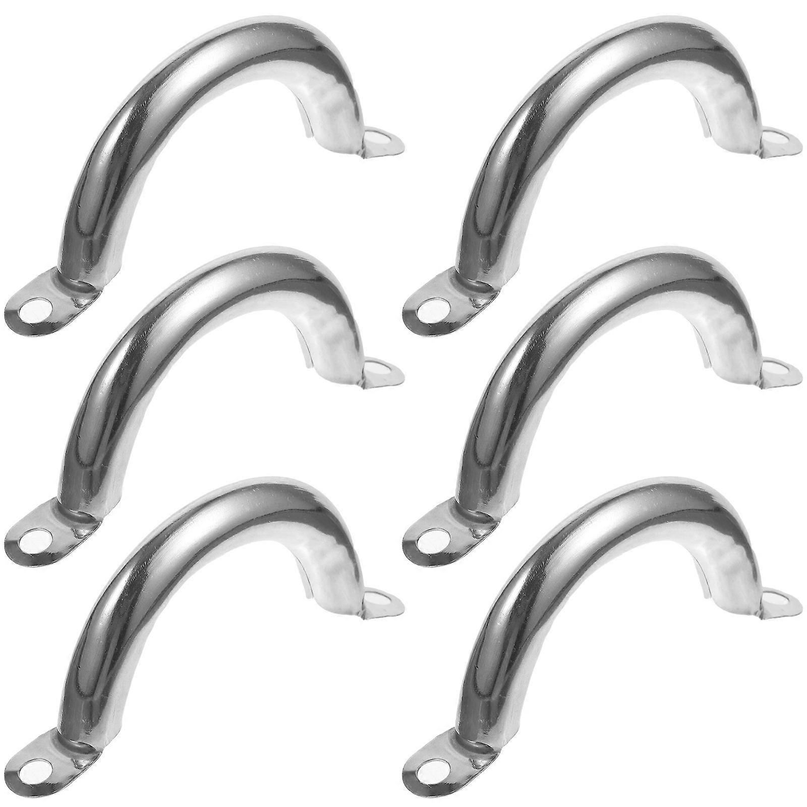 Easy to Install Pot Lid Cover Knob Handle Stainless Steel 6Pcs