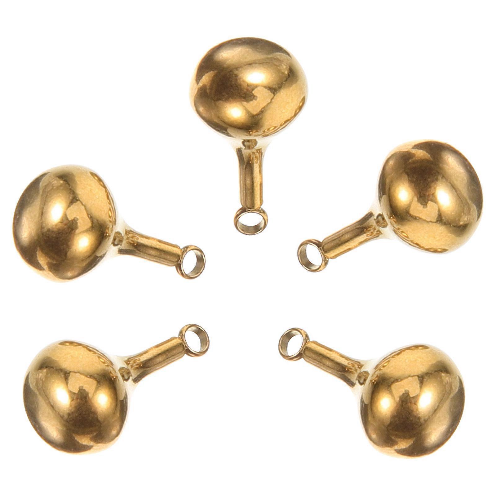 a polished and professional product description based on your input:

 

**5pcs Stainless Steel Gourd Shaped Charms – DIY Jewelry Making