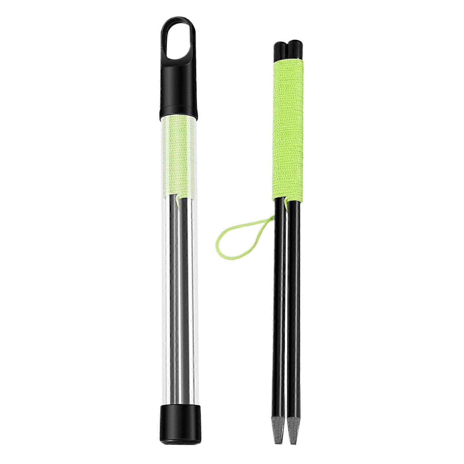 Golf Alignment Sticks, Adjustable Length 25.5 cm, Non-Slip Design for Swing Training, Putting and Chipping Guides