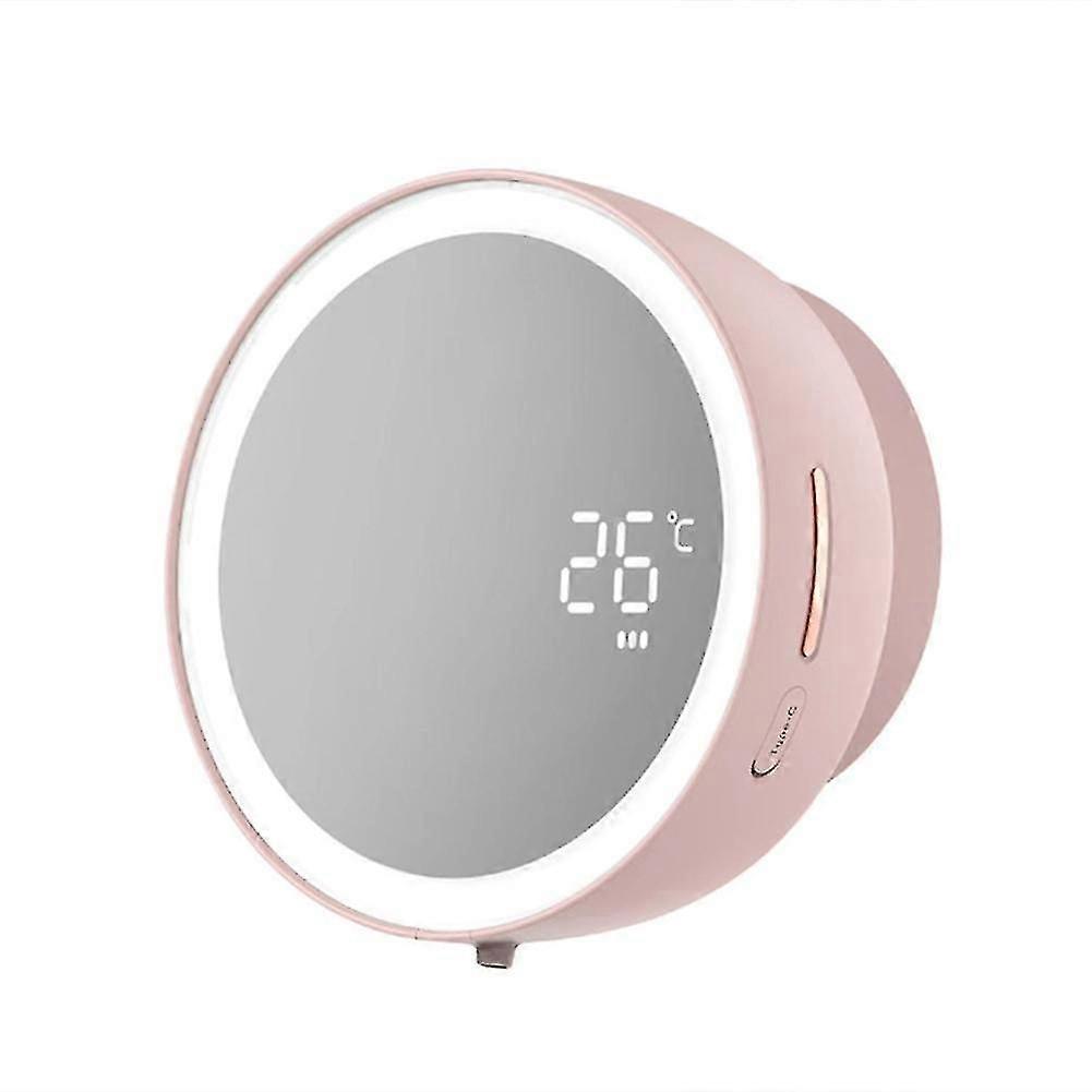 Foam Soap Dispenser Smart Beauty Mirror Infrared Induction Automatic Hand Machine Usb Charging Pink