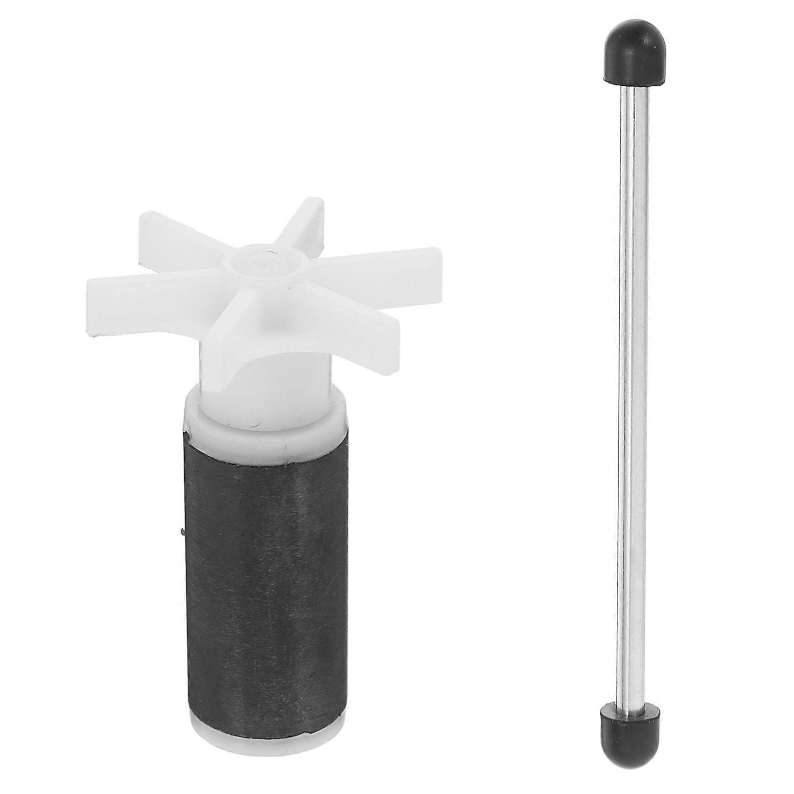 2pcs Submersible Pump Rotor Replacement Filter Impeller Pump Rotor Impeller Submersible Pump Replacement Rotor Water Pump Impeller