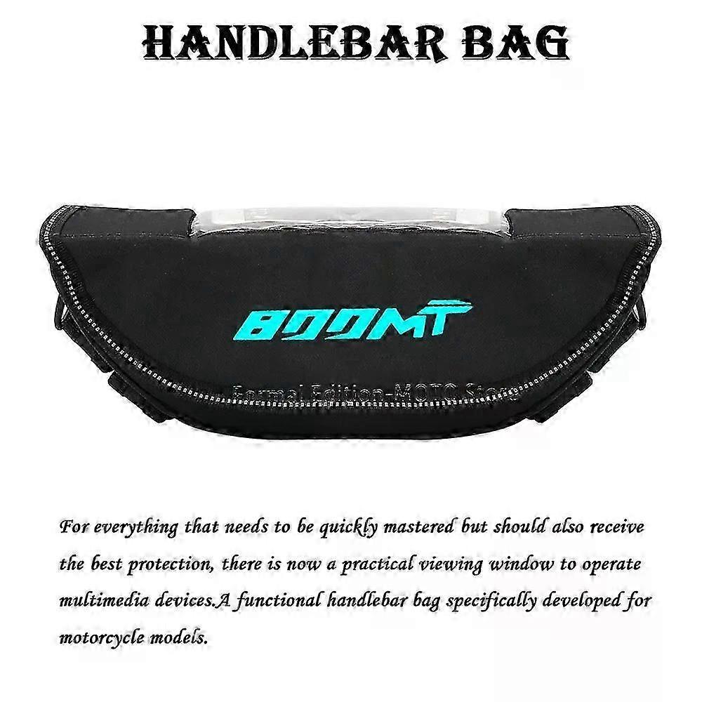 Motorcycle handlebar navigation bag Fit For  CFMOTO 650MT 800MT handlebar storage bag dustproof and waterproof-800MT  C