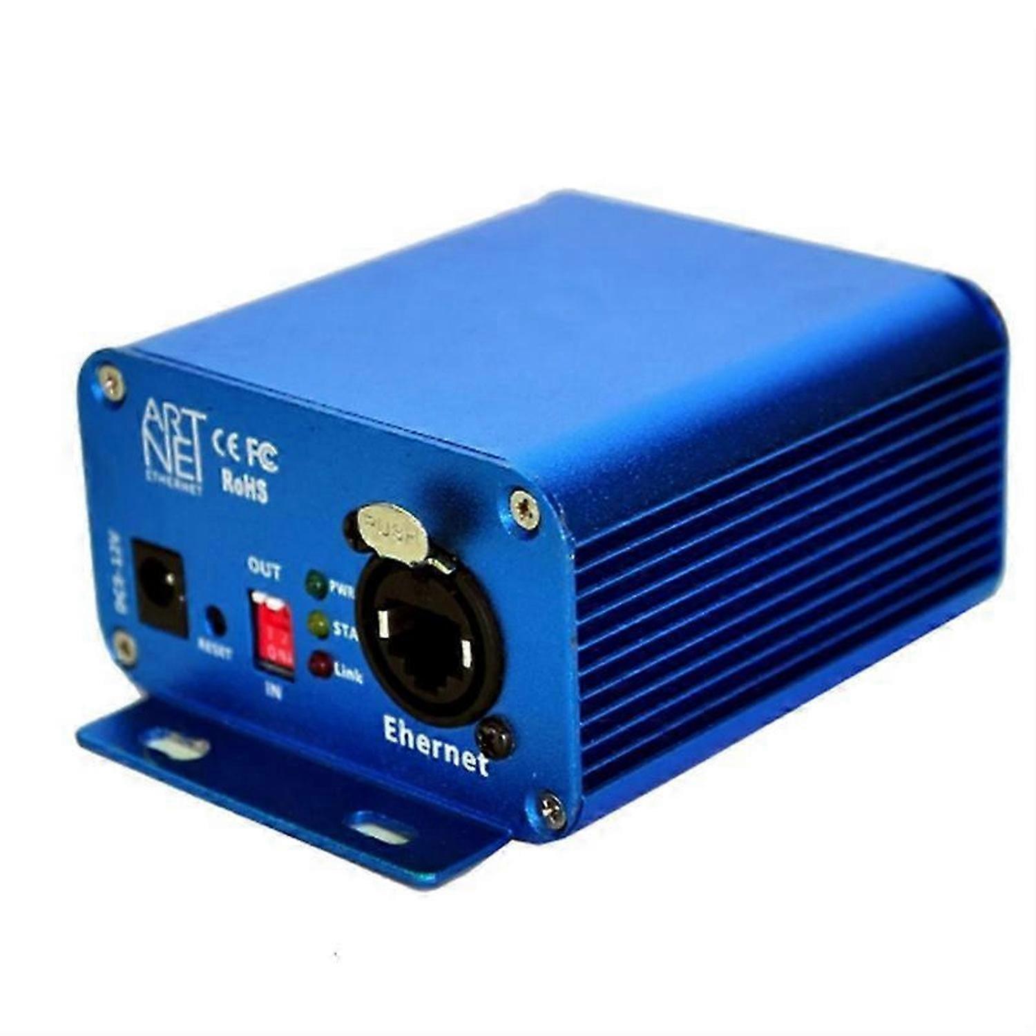 ArtNet 1024 2 Port Bidirectional ArtNet Converter Standard DMX512 Output RJ45 Net Connector Sulite D