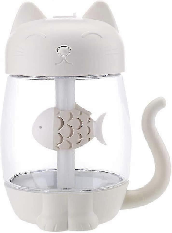 3-in-1 USB Cat Cool Mist Humidifier And Fan