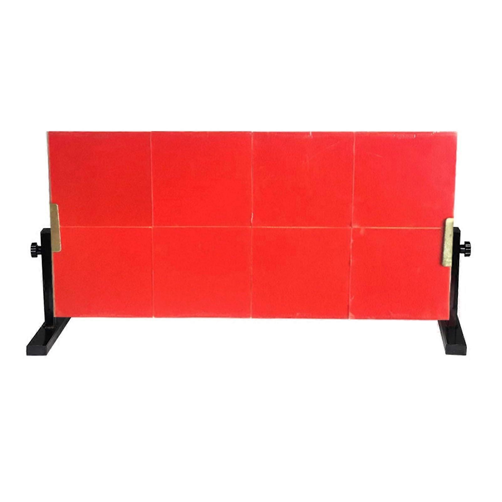 Table Tennis Rebound Board 66x33cm, Portable Ping Pong Reboard for Home Fitness, 360° Adjustable Angle, School Use