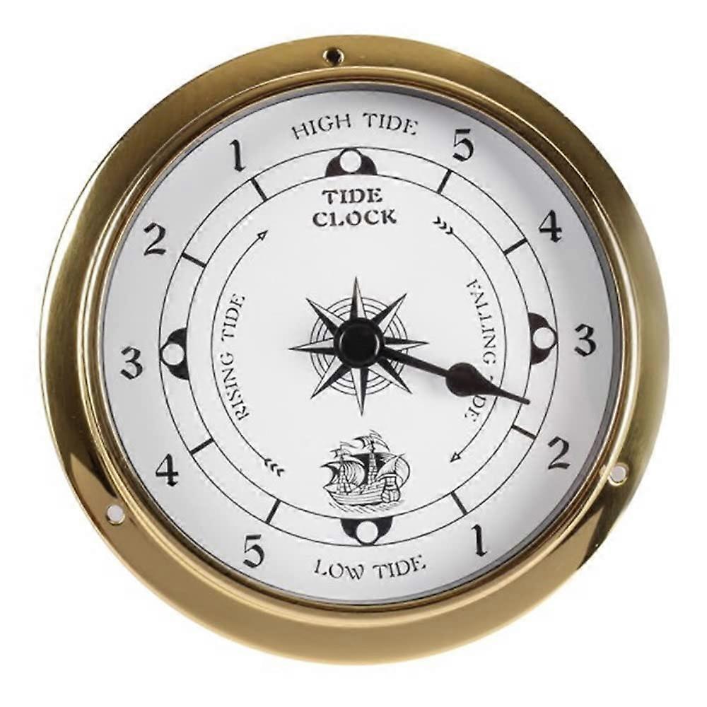 Tide clock, wallmounted tester copper bowl for weather station, wall hanging, 115 mm Ref: 1433