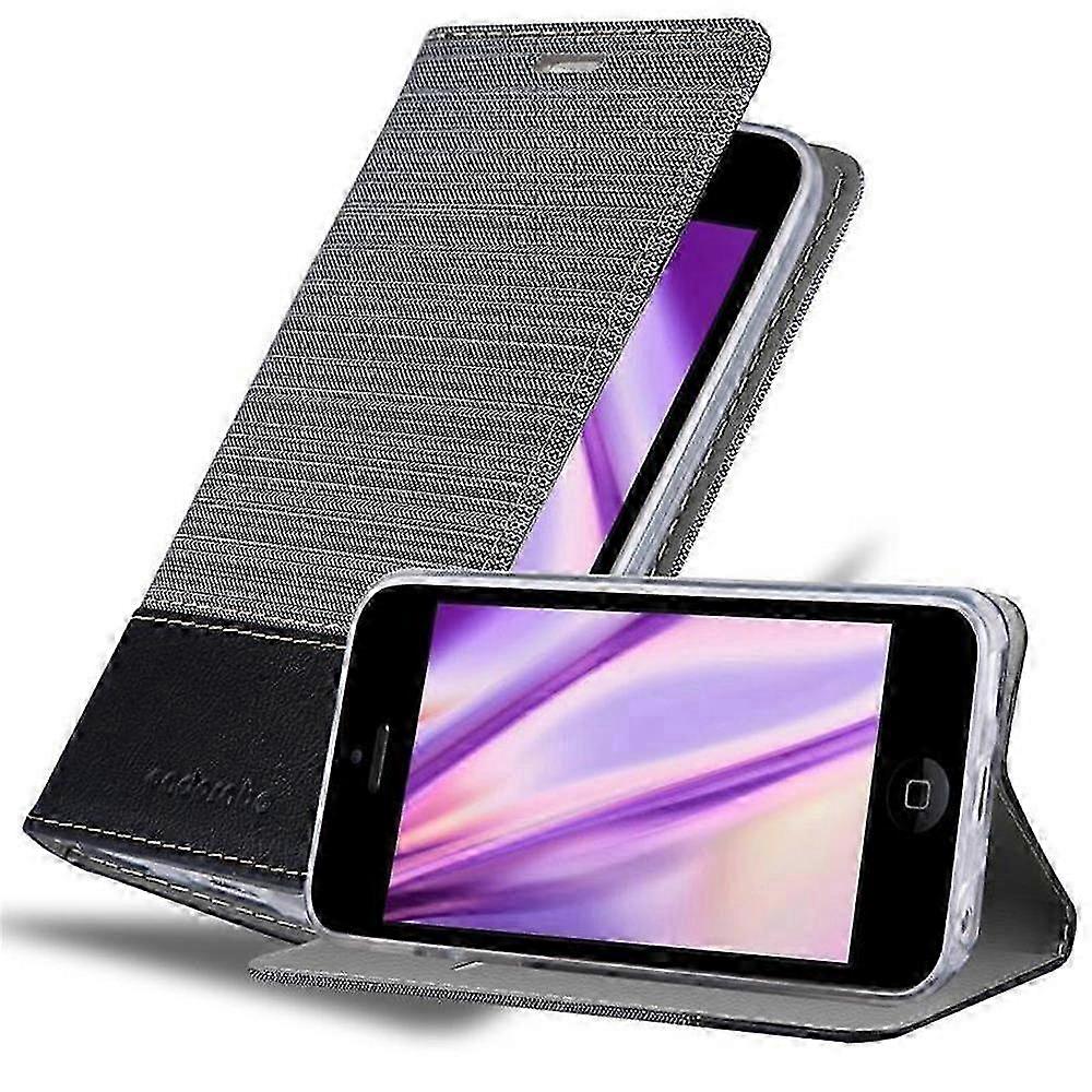 Protective Case for Compatible Smartphone   Jeans Style with Stand Functionality