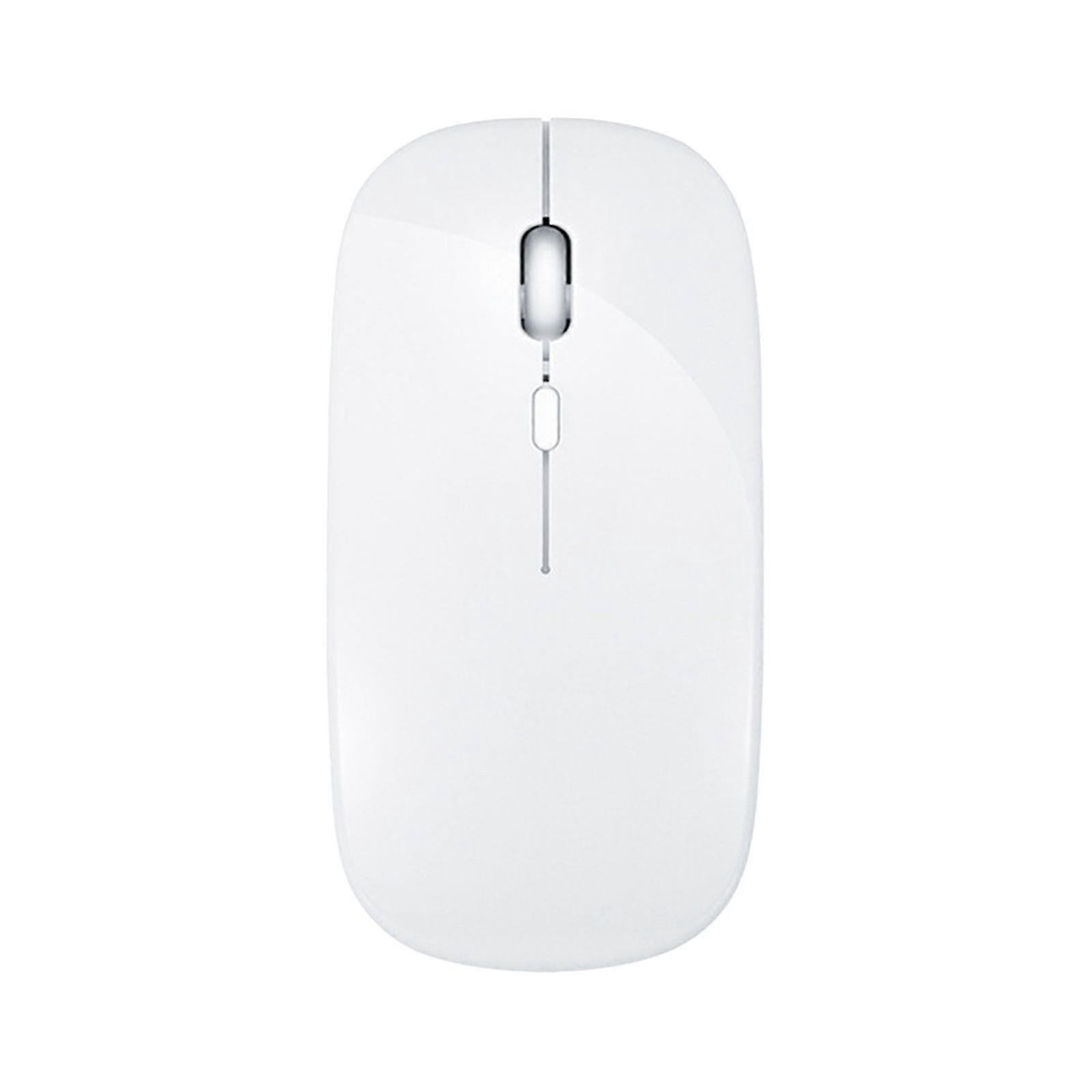 Rechargeable Wireless Mouse with 600mAh Battery, 800/1200/1600 DPI, Bluetooth 5.0/2.4G Connection, Ergonomic Design, for Travel
