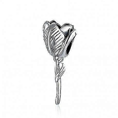 Berlock i sterlingsilver för tulpandesign - 6647