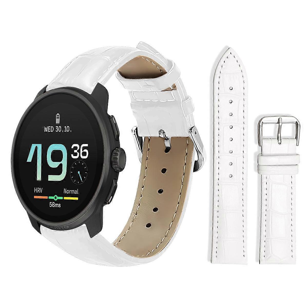 xDfind bambusz textúrájú tűs csatos bőr óraszíj