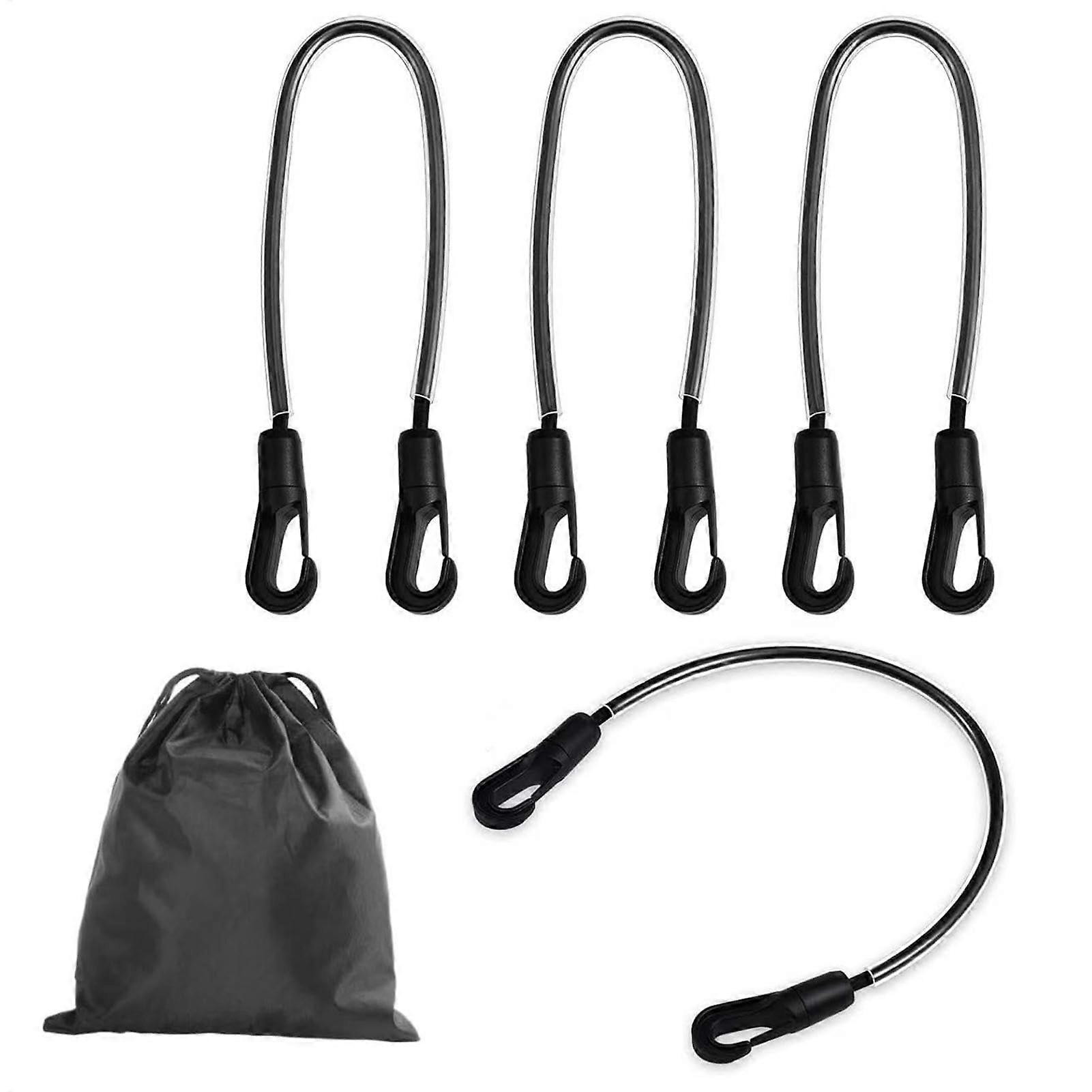 Horse blanket leg strap replacement Adjustable elastic tail strap with double clips