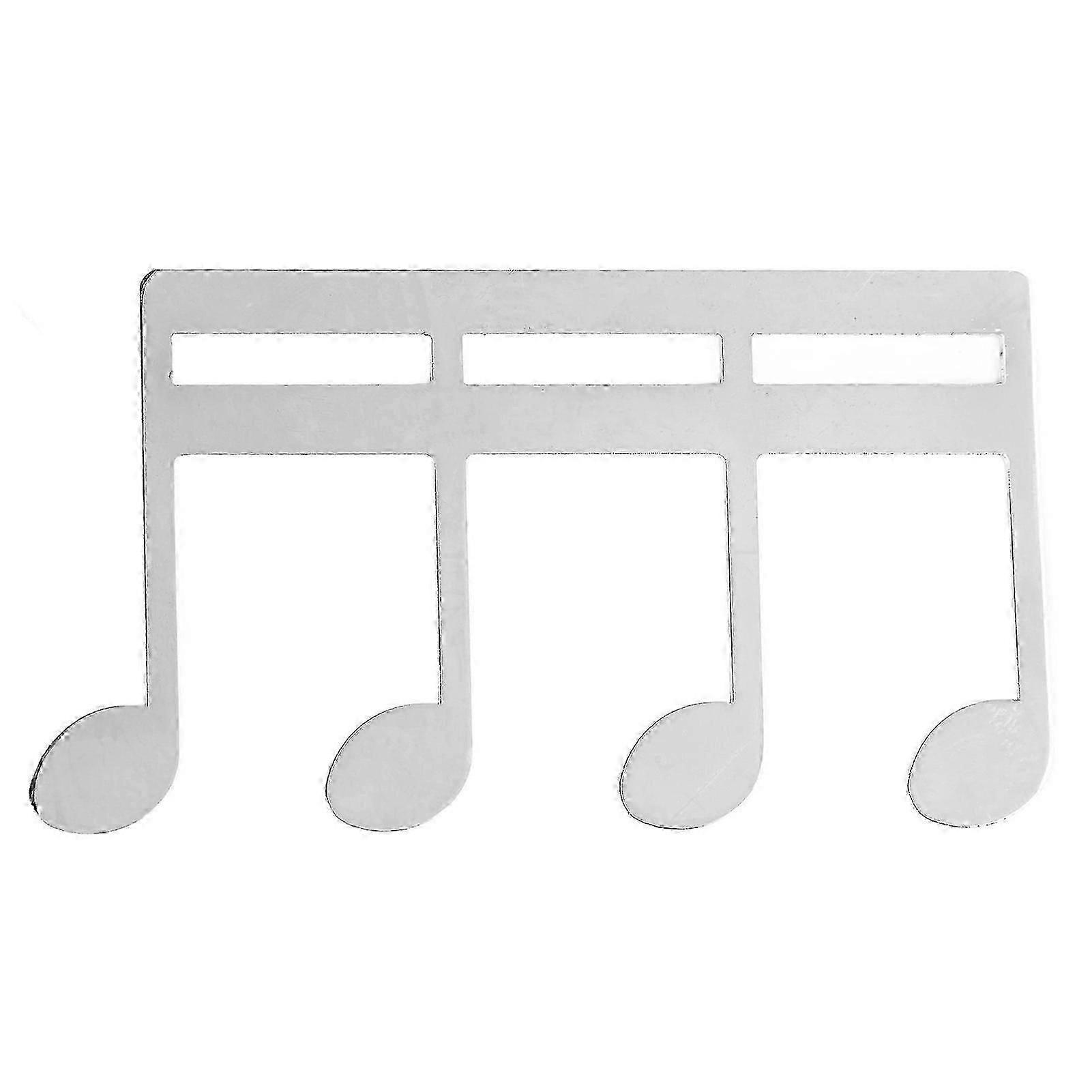 كليب كتاب الموسيقى معدني محمول كتاب حامل صفحة كليب للبيانو غيتار ورقة الموسيقى حامل فضي