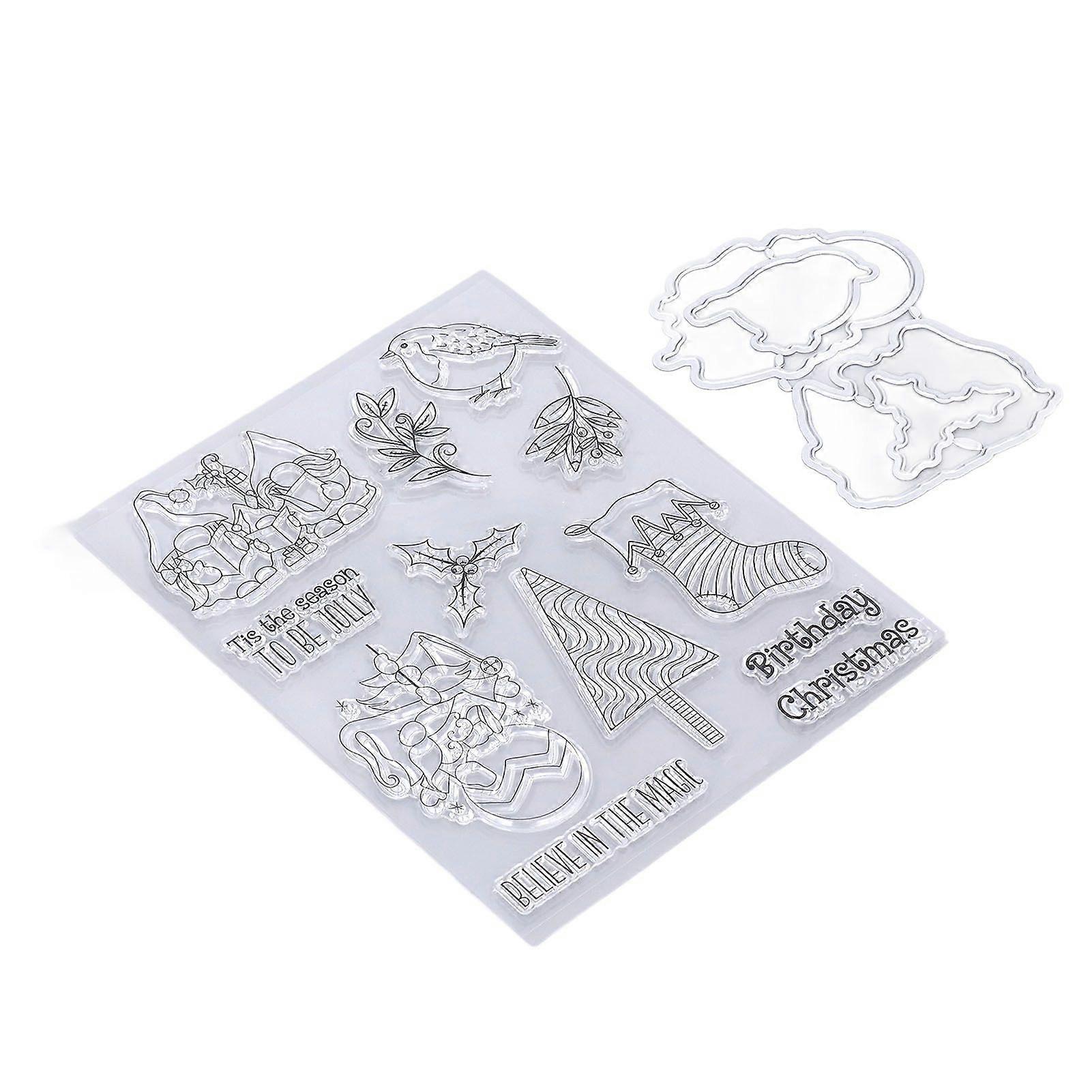 2025 Latest Model  Clear Stamp Christmas Style Safe Material Easy Operation