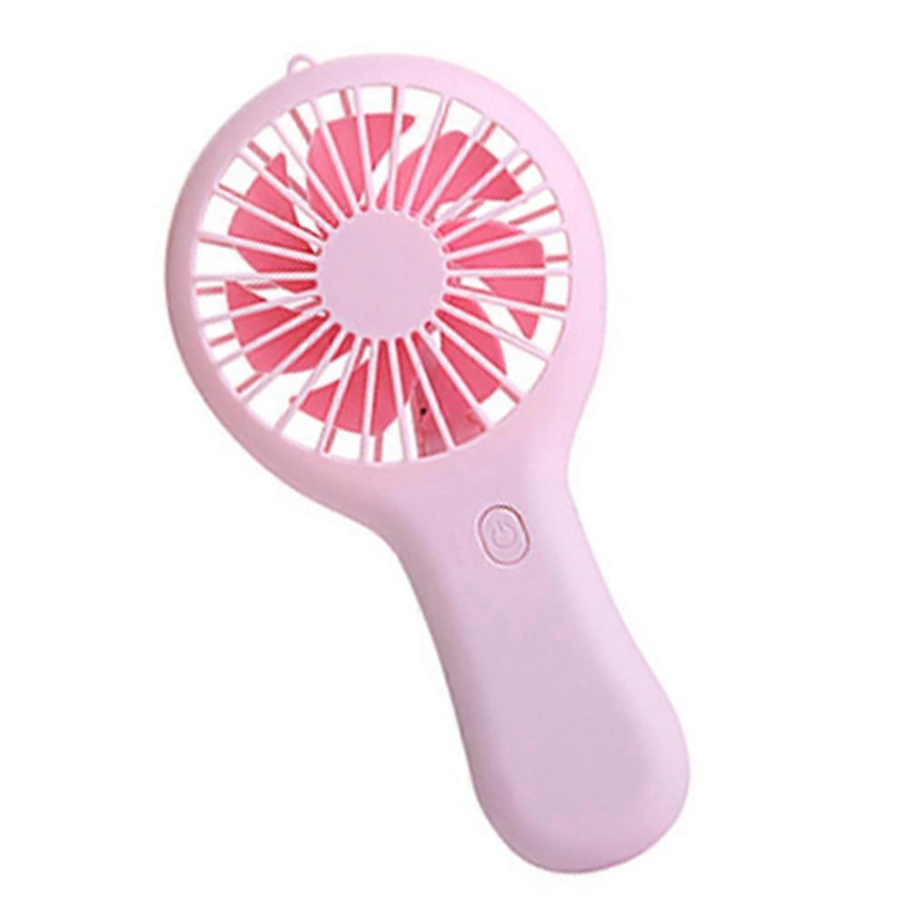 Mini Fan Usb Charging Handheld Portable For Office And Outdoor Pink 1Pack