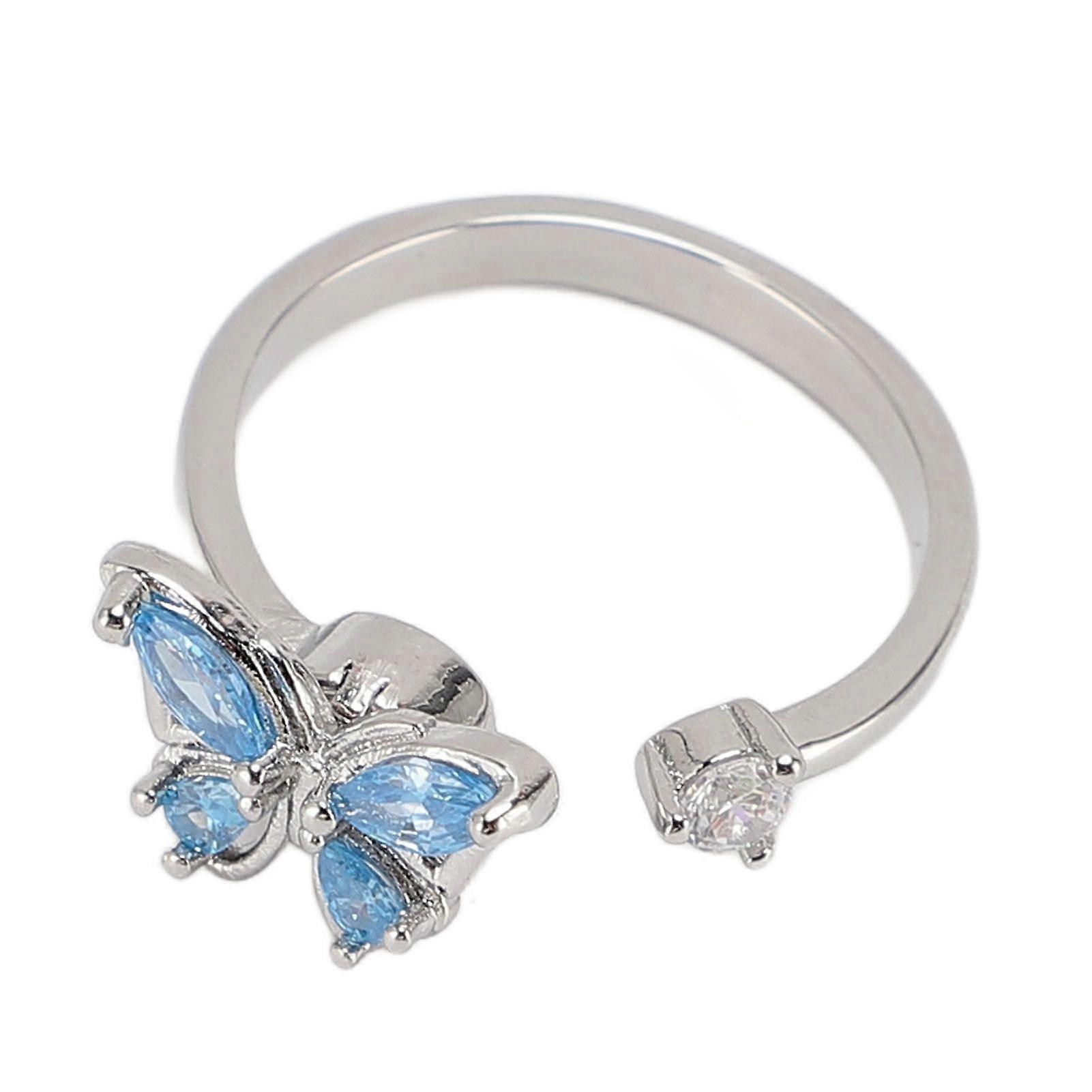 2025 Latest Model  Open Ring with Rotating Decor Stackable Adjustable Index