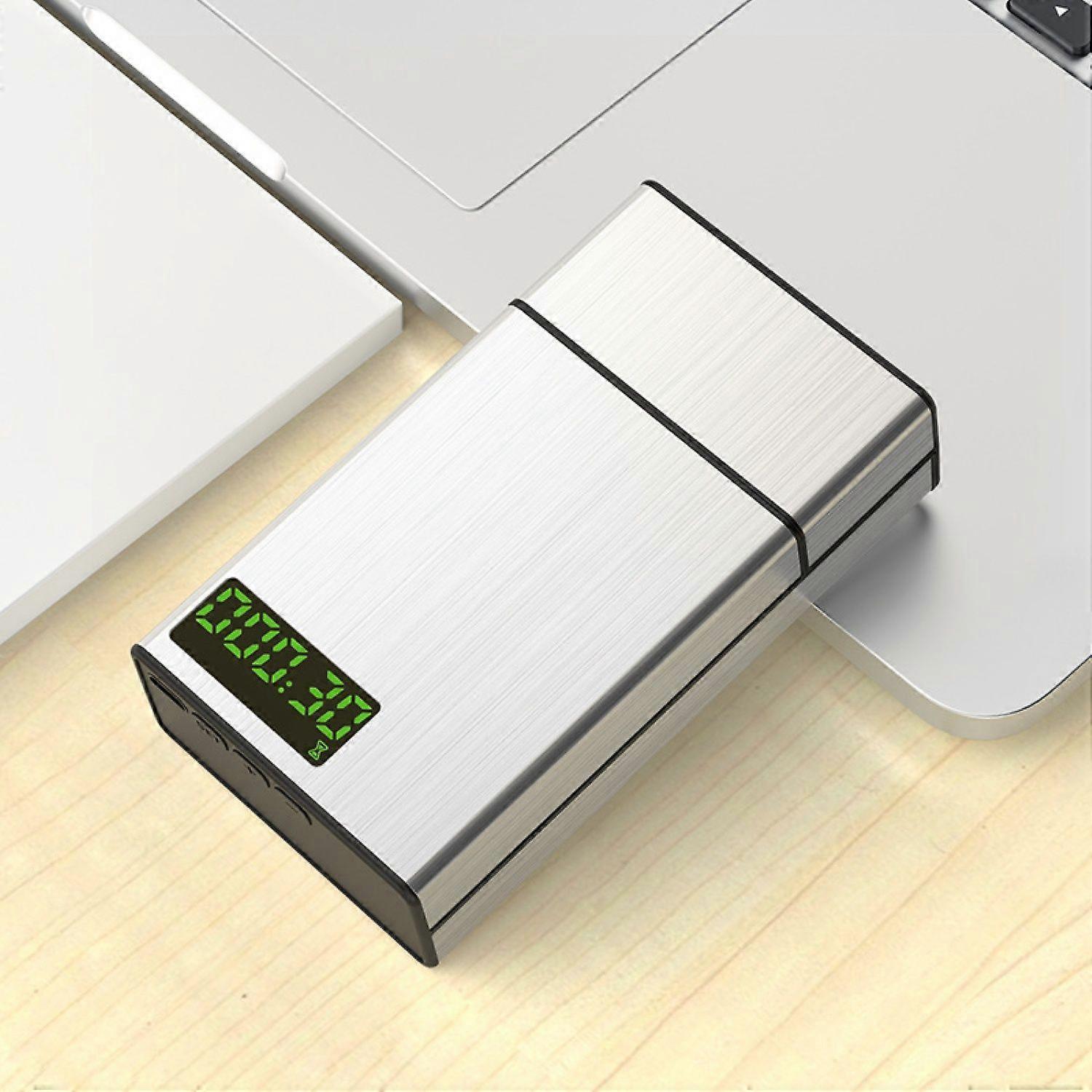 Portable Lock Box, Smart Box, Auxiliary Smoking Cessation Control Artifact, Timed Lock Box