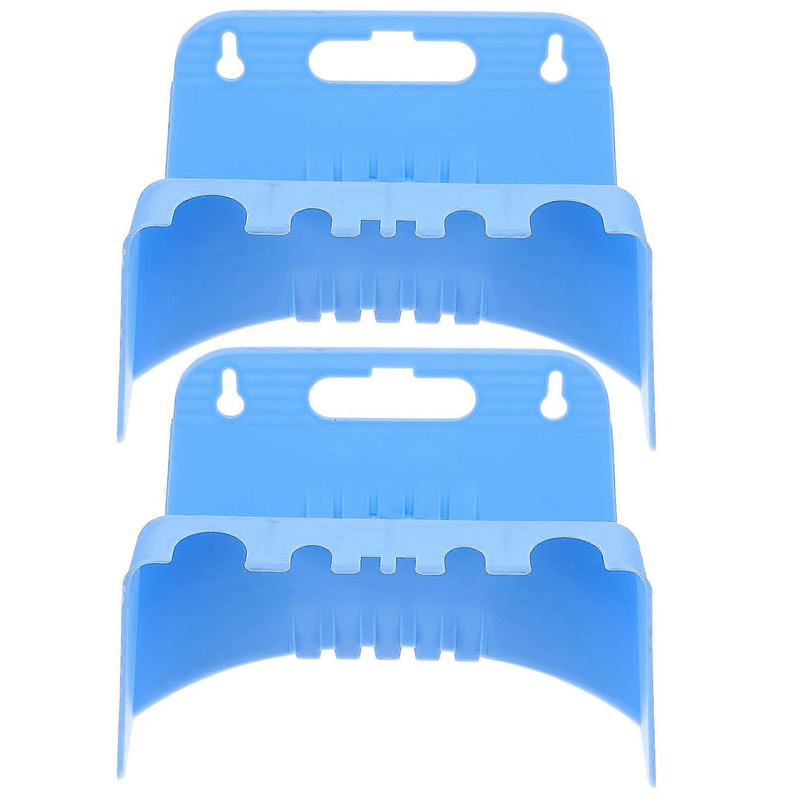 Water Pipe Hose Storage Rack Rectangular Durable PP Material For Homeowners 2Pcs