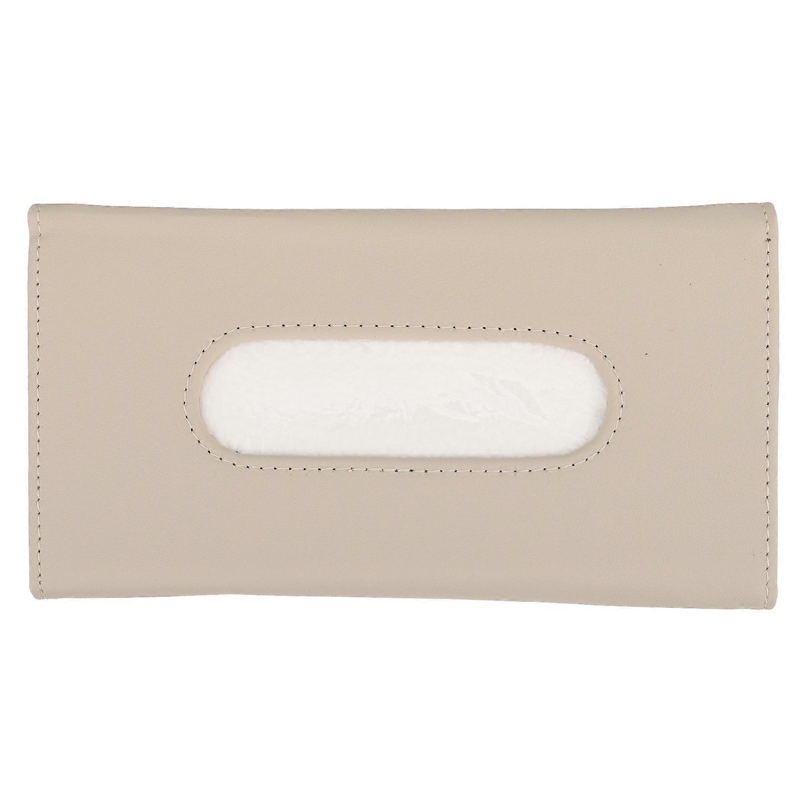 1pc Car Visor Tissue Holder Napkin Storage Container Hanging Box