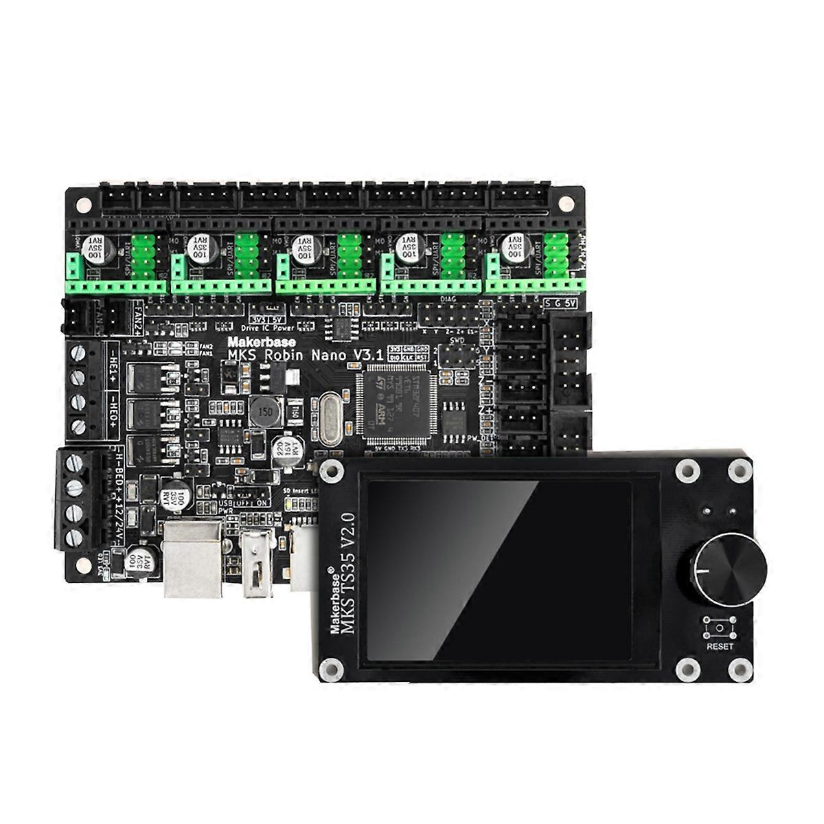 MKS Robin Nano V3.1 32bit Controller Motherboard TMC2209 MKS TS35 Touch Screen for Ender3 WIFI Modu
