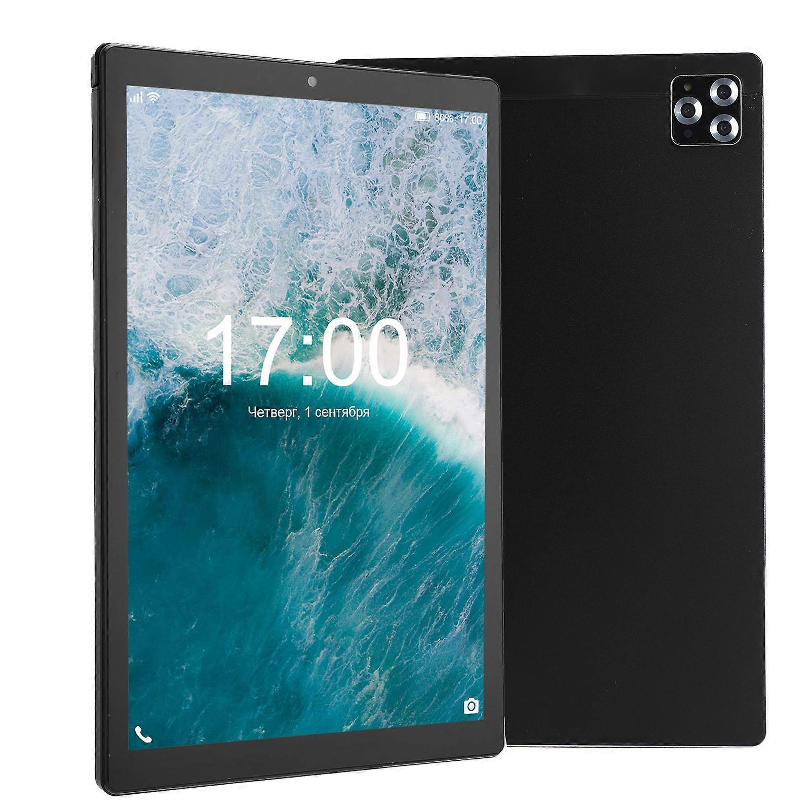 10 Inch Tablet 3 and 64G Memory Screen Octa Core 128GB Expand Tablet with 3G Network and WIFI for Android 11 Black
