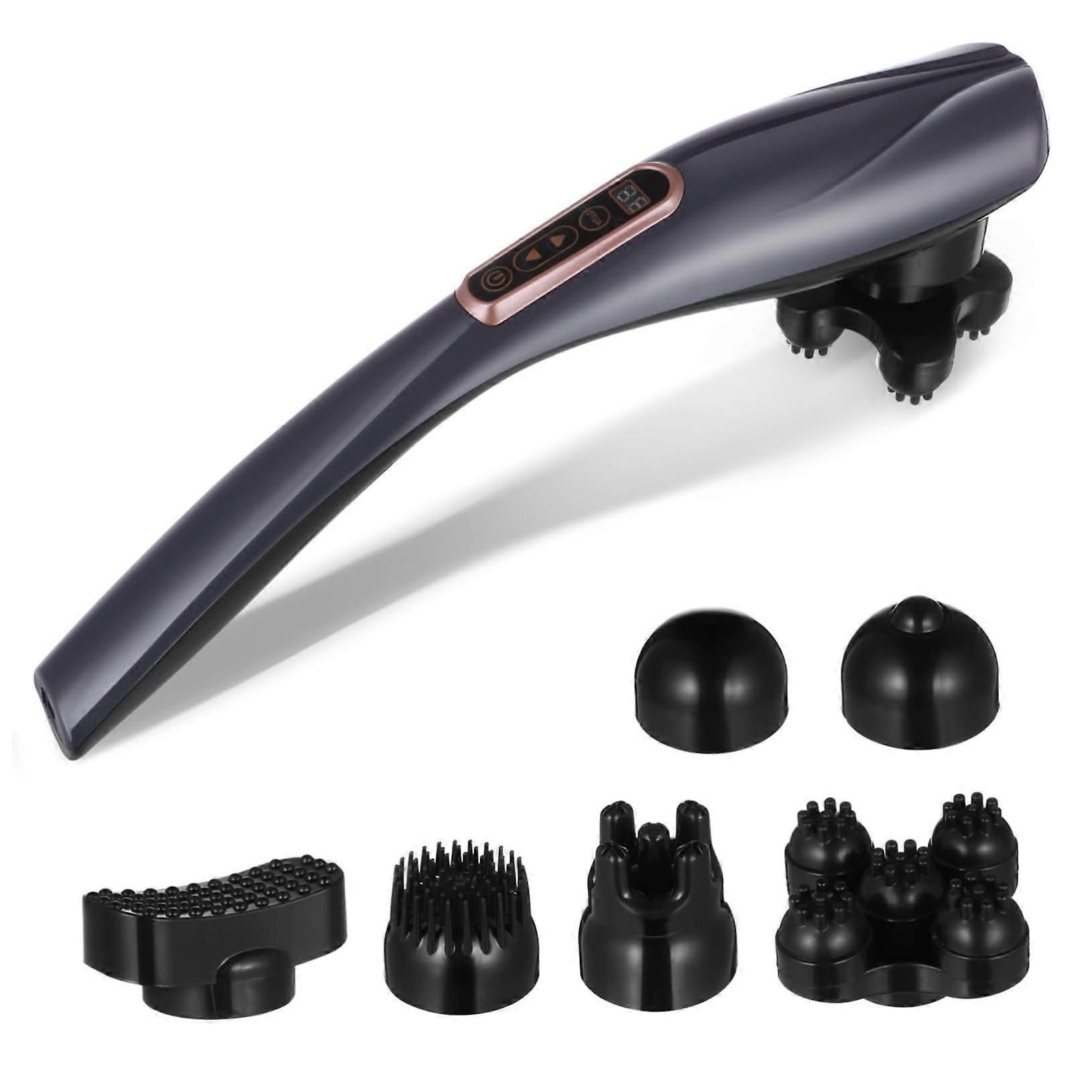 Handheld Massager with Modes Dolphin Shaped Design Electric Heat Massager for Neck and Body Operation and Functional