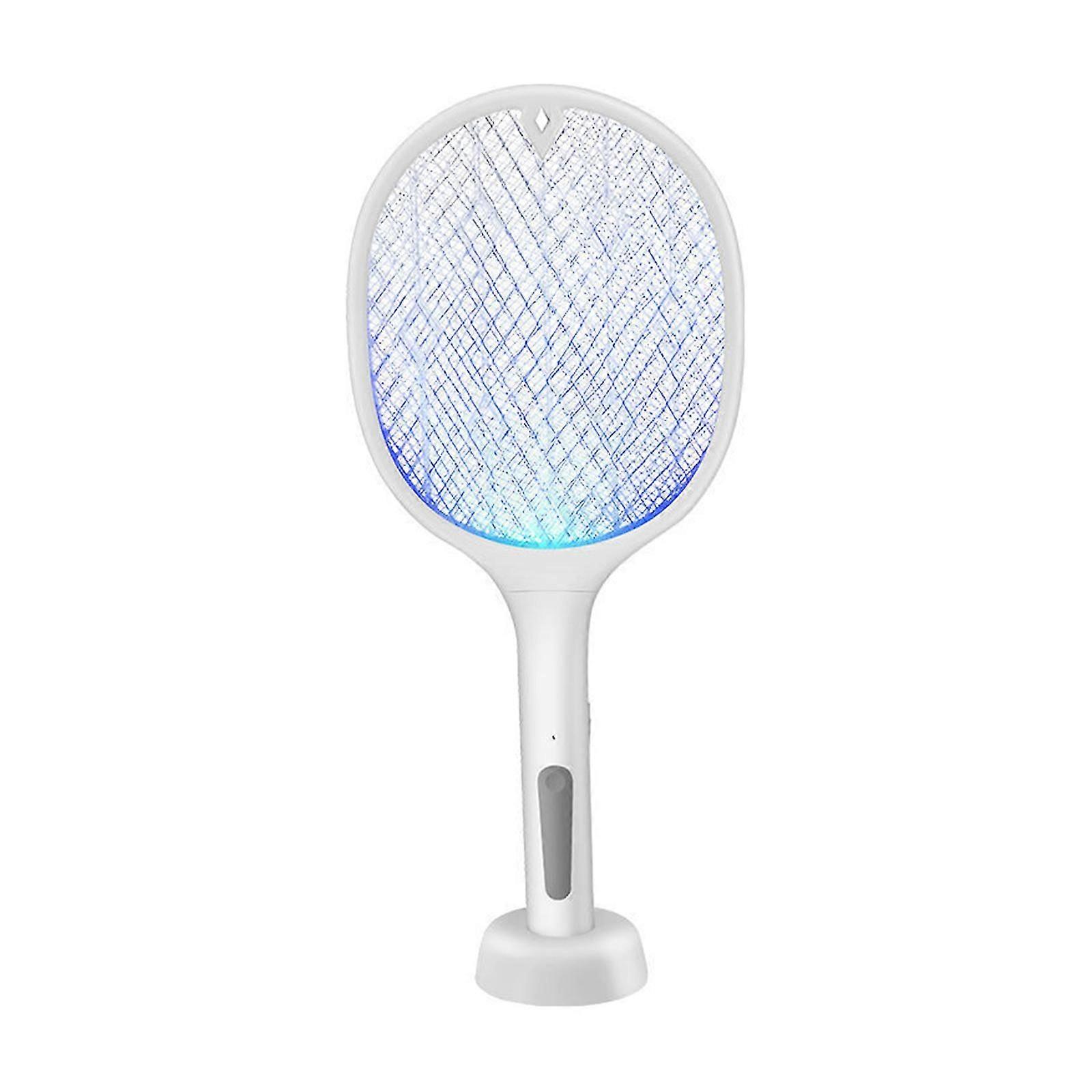 Electric Bug Swatter Racket 2 in 1 Electric Bug Killer USB Charging Swatter Racket