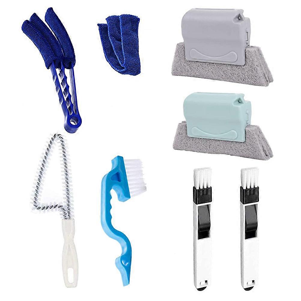 8pcs Shutter Cleaning Brush for Windows and Air Conditioner Vents